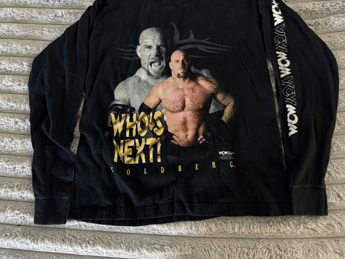 WCW/nWo 90s WCW goldberg who’s next authentic wrestling t sweatshirt Size US M / EU 48-50 / 2 - 10 Thumbnail