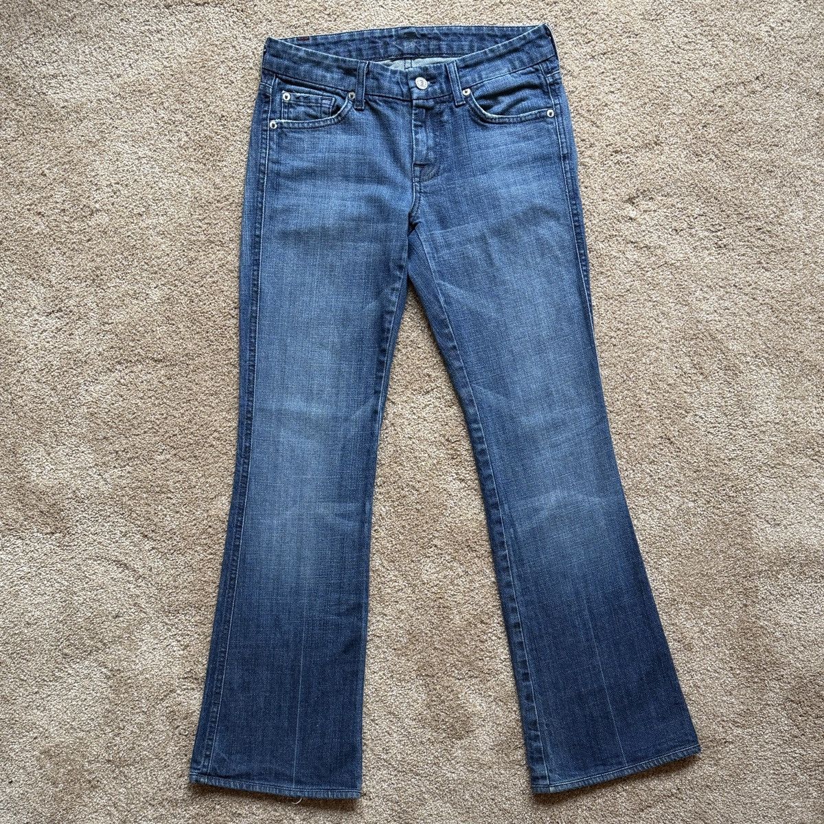 7 For All Mankind For All Mankind A-Pocket Bootcut - USA Size 26" / US 2 / IT 38 - 3 Thumbnail