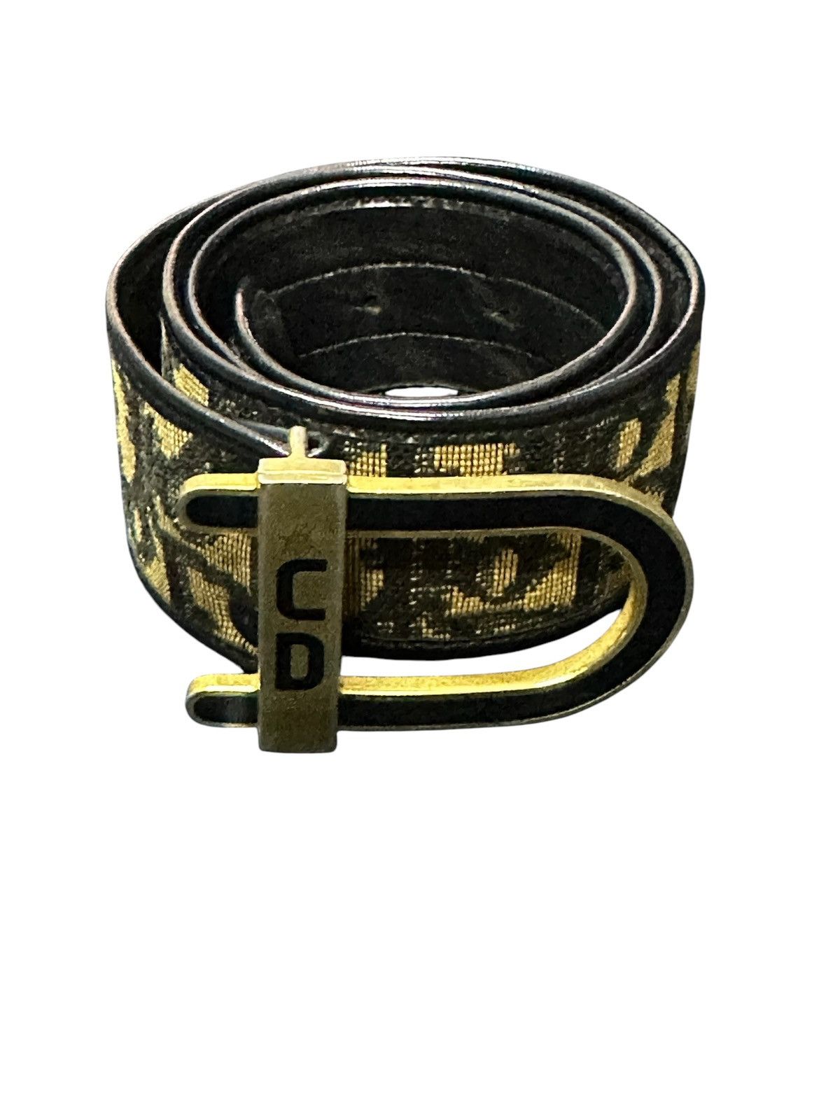 Dior Dior monogram leather belt Size ONE SIZE - 1 Thumbnail