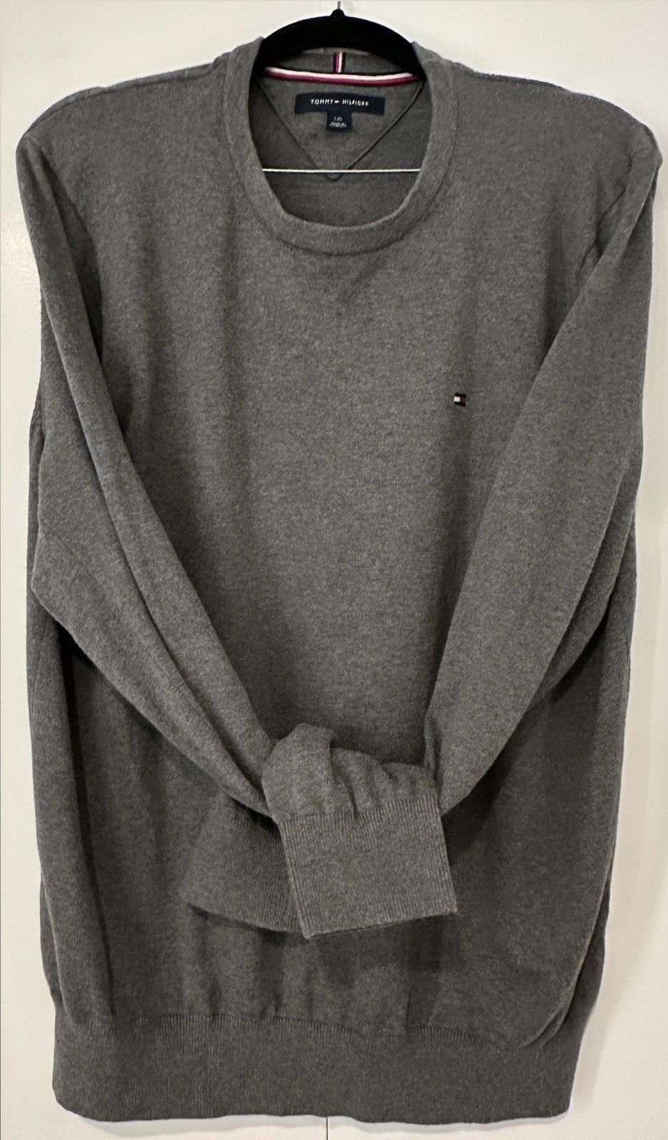 Tommy Hilfiger Tommy Hilfiger Essential Crewneck Sweater | Grey L Size US L / EU 52-54 / 3 - 4 Thumbnail
