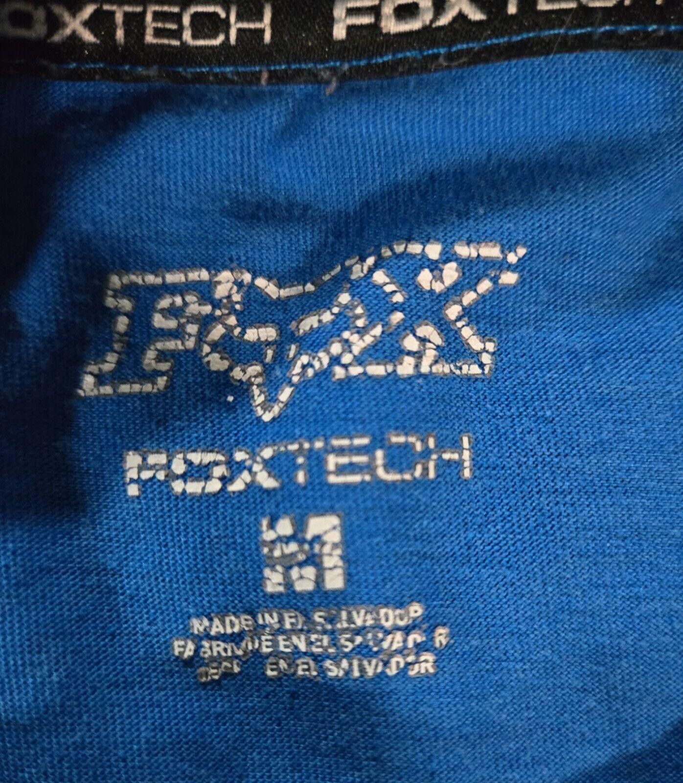 Designer Fox Foxtech Blue Long Sleeve T-shirt Size Medium Size US M / EU 48-50 / 2 - 3 Thumbnail