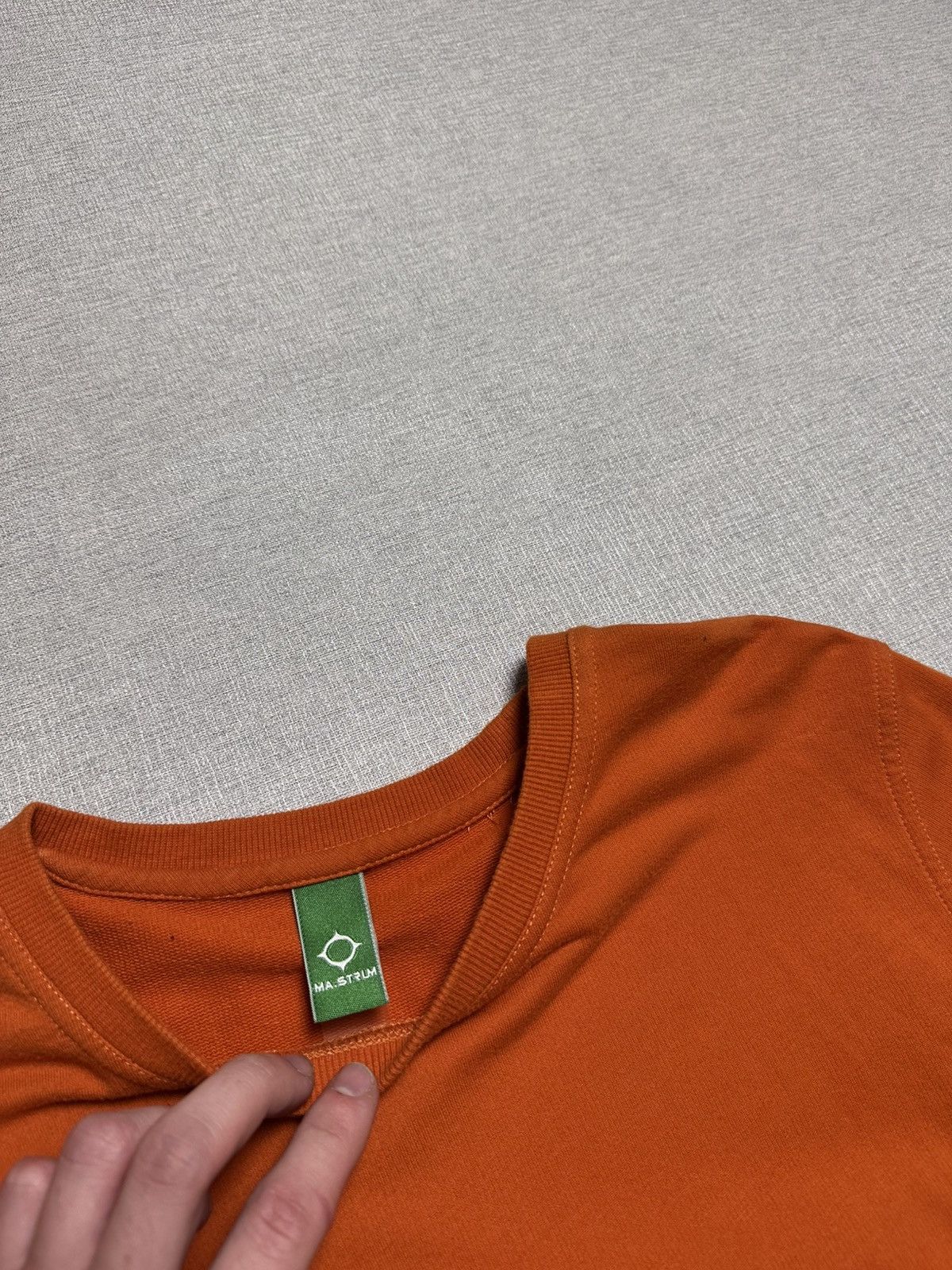 MA.STRUM × Massimo Osti × Vintage MA.STRUM Techwear Sweatshirt – Bright Orange Size US M / EU 48-50 / 2 - 6 Thumbnail