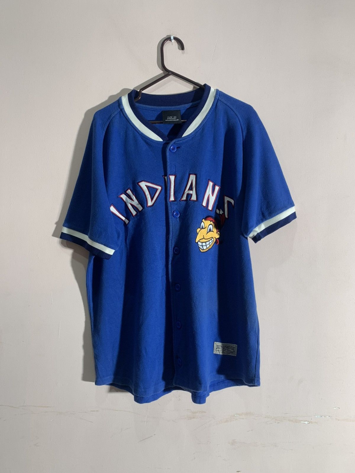 MLB MLB Vintage Cleveland Indians Baseball Jersey Size US XL / EU 56 / 4 - 3 Thumbnail