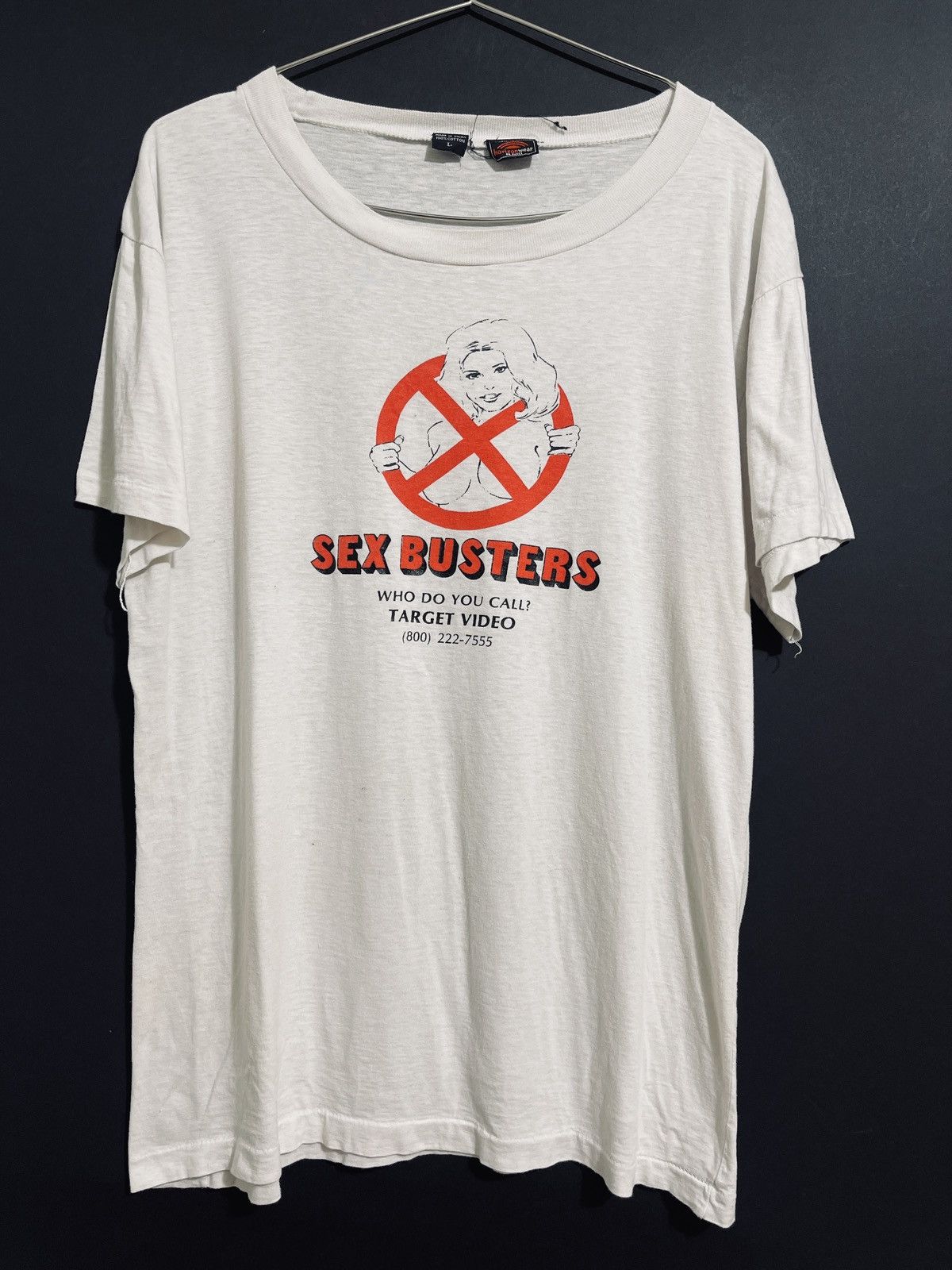 Vintage Vintage 1984 Sexbusters Ghostbusters Parody Porno T-Shirt | Grailed