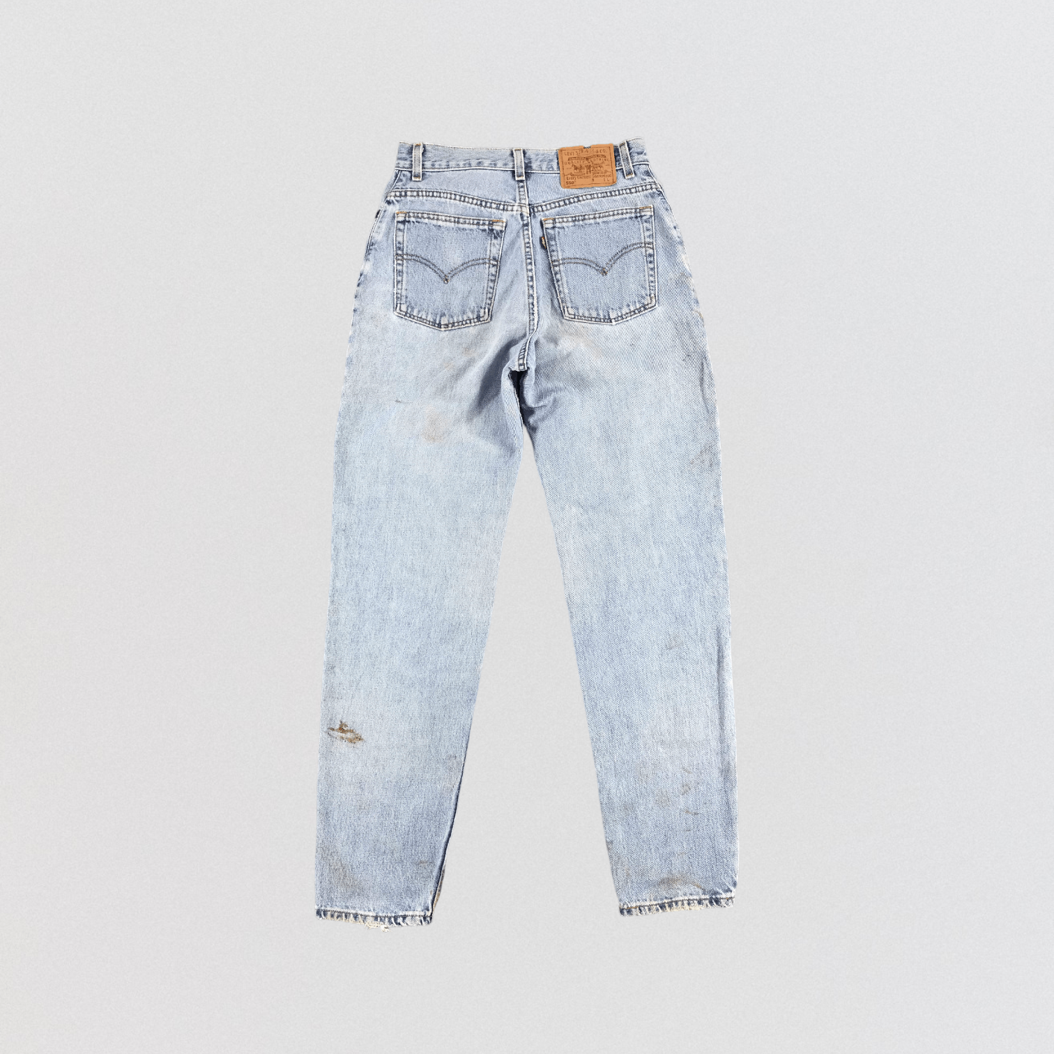 Levi's × Vintage 90s Vintage Light Wash Levis 550 Jeans-JM1705 Size US 29 - 2 Thumbnail