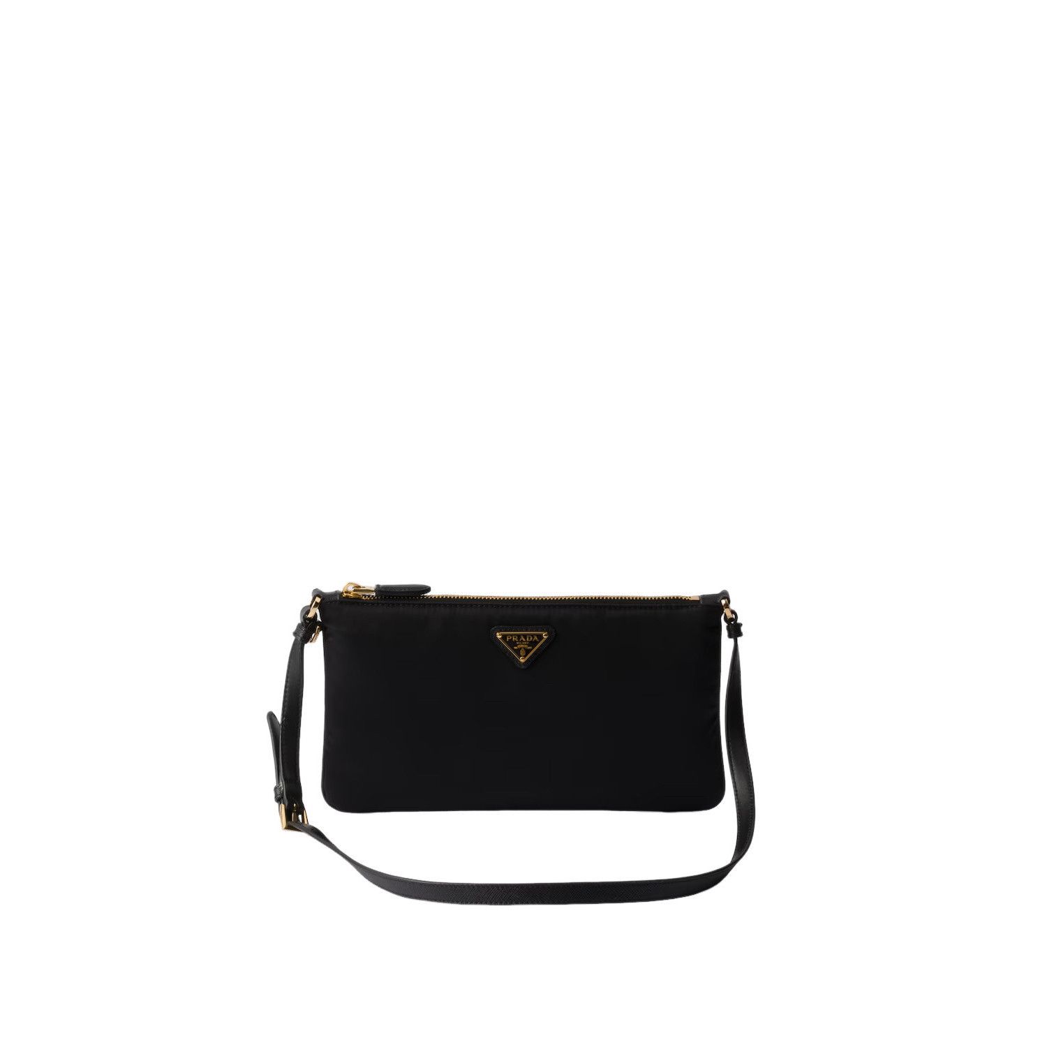 Prada PRADA $1100 Re-Nylon Black Pouch New And Authentic Size ONE SIZE - 1 Thumbnail