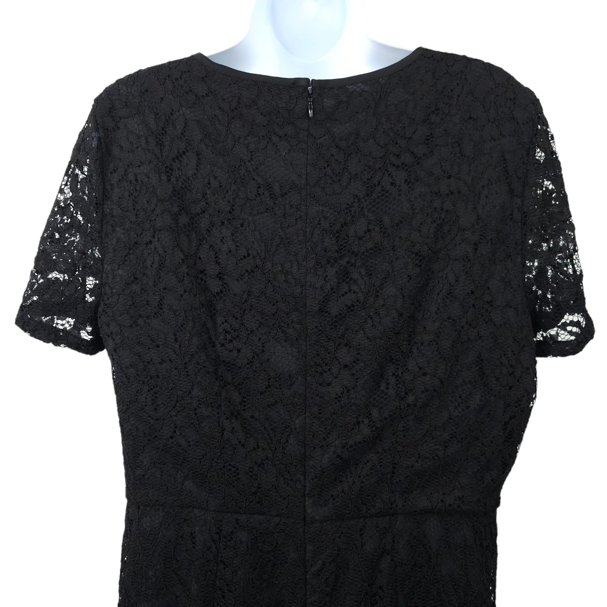 Liz Claiborne Lace Above Knee Dress Womens Size 10 Back Zip