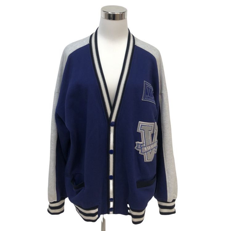 Valentino Valentino V 1960 Logo Patch Cardigan Size L Size US L / EU 52-54 / 3 - 1 Thumbnail