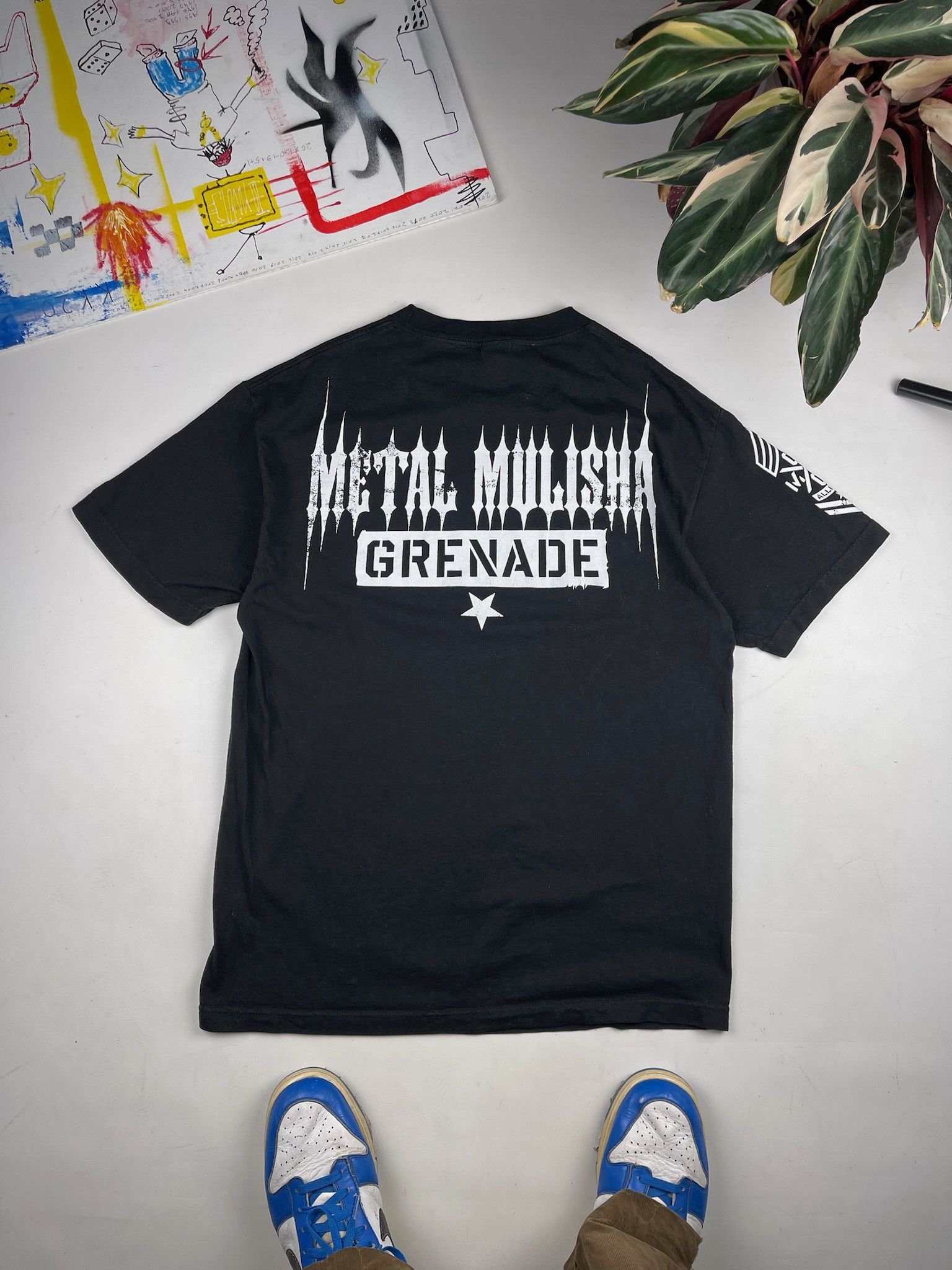 Metal Mulisha Vintage 00s Metal Mulisha skull war tee y2k og fullprint Size US L / EU 52-54 / 3 - 2 Thumbnail