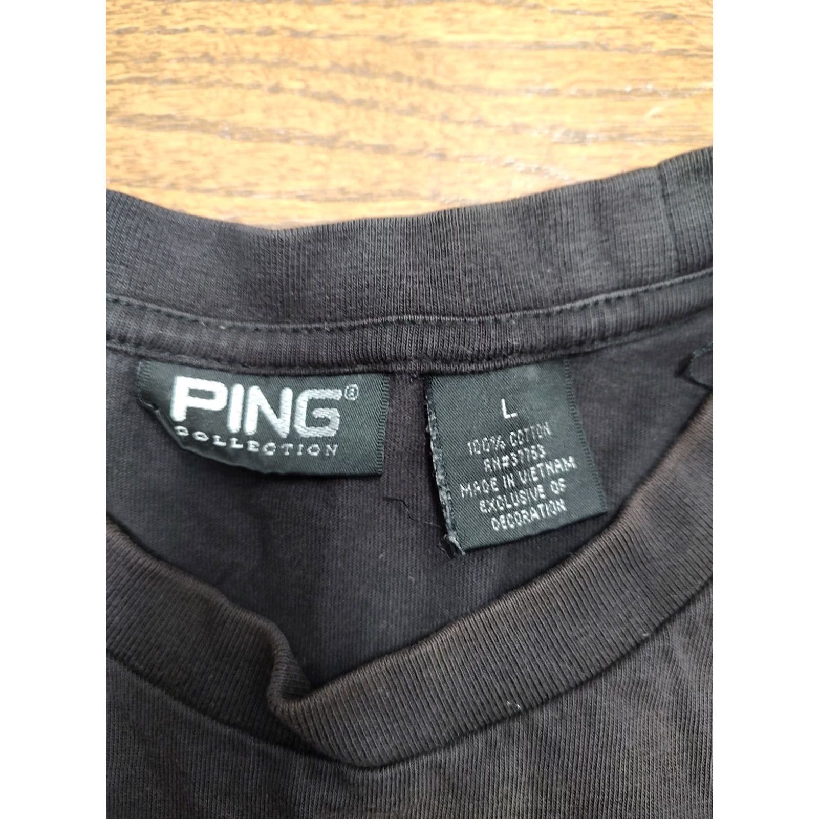 Vintage VINTAGE Ping T-Shirt Black L Men Crew Neck Short Sleeve Cotton Reading Yellow Book Yellow Pages Size US L / EU 52-54 / 3 - 7 Thumbnail