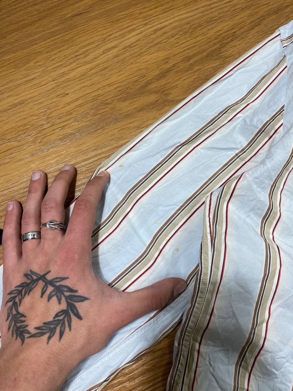 Just Cavalli Just Cavalli Stripe Vintage pocket striped shirt vintage Size US XXL / EU 58 / 5 - 23 Thumbnail
