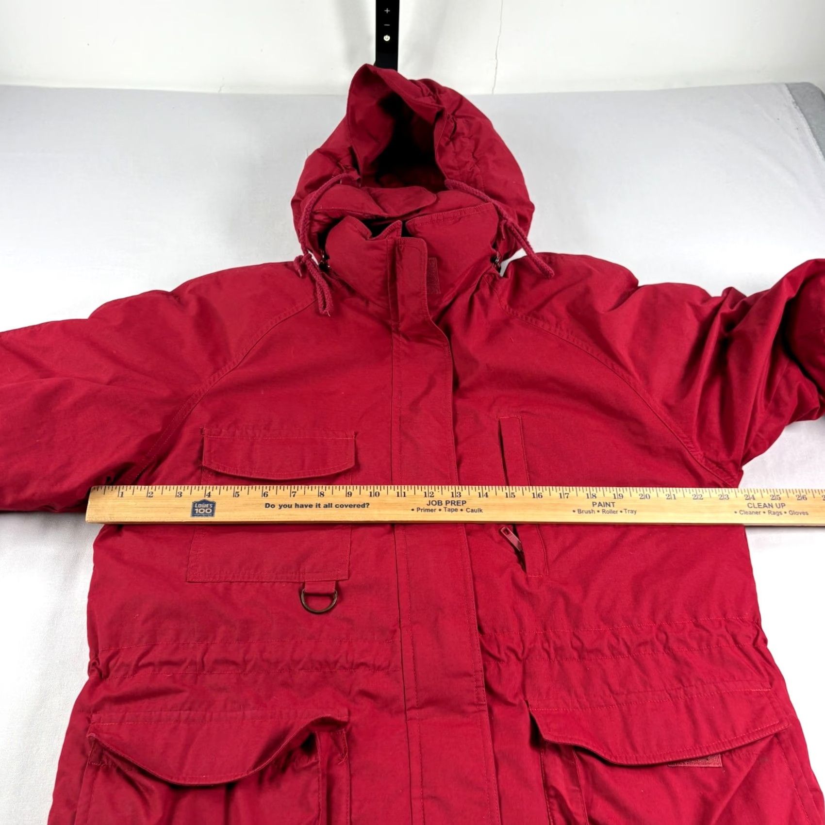 Eddie Bauer VINTAGE Eddie Bauer Parka Jacket Womens M Red Down Filled Outdoor Coat Size M / US 6-8 / IT 42-44 - 5 Thumbnail