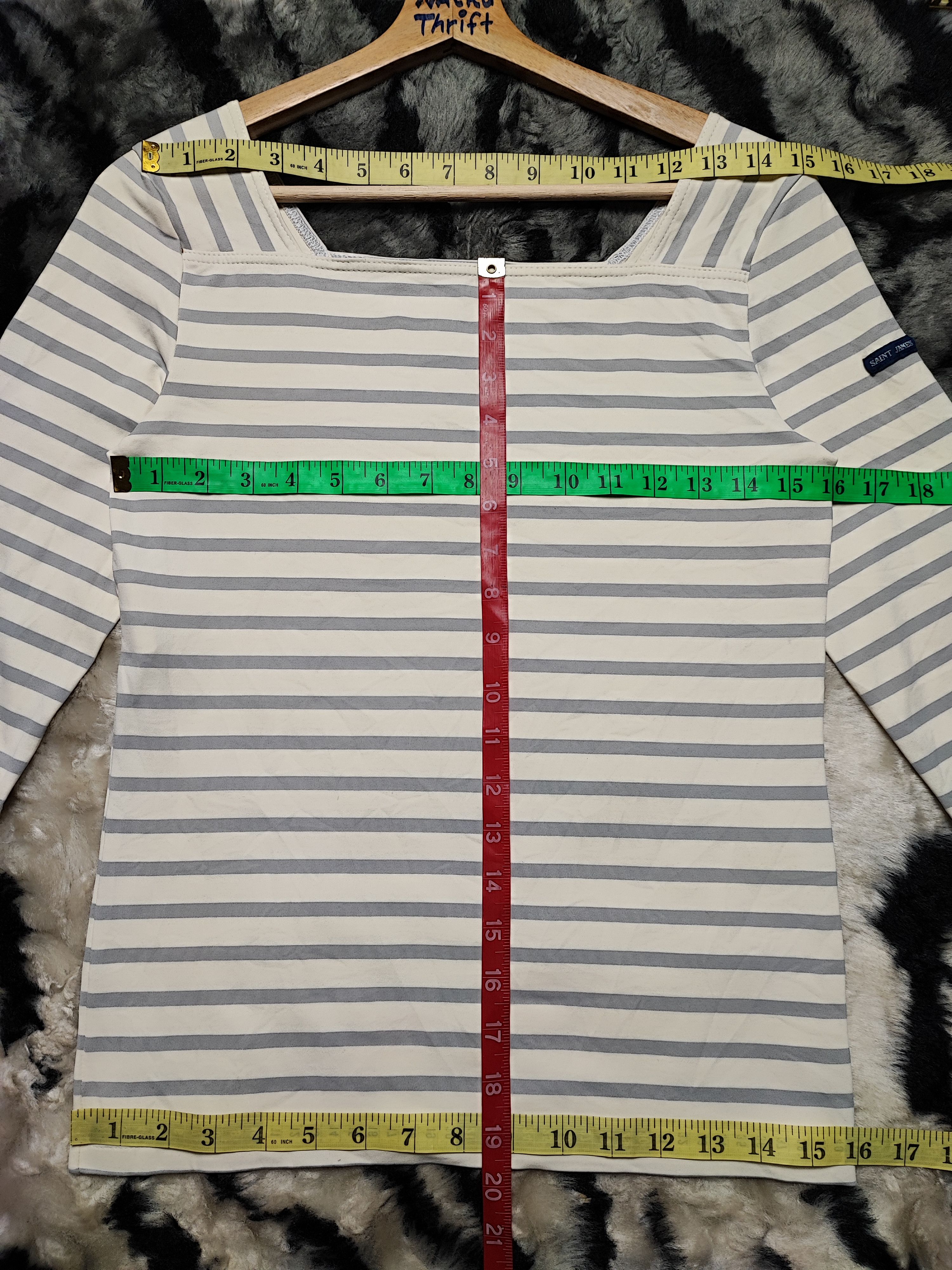 Saint James SAINT JAMES STRIPE LONGSLEEVE Size XS / US 0-2 / IT 36-38 - 6 Thumbnail