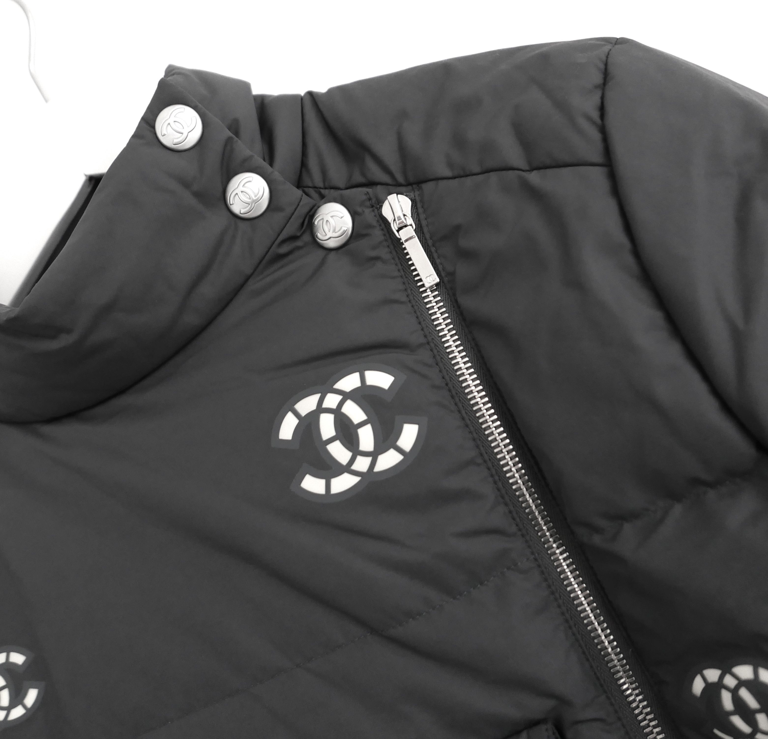Chanel Chanel CC Puffer Jacket Coco Neige 2021 Size M / US 6-8 / IT 42-44 - 3 Thumbnail