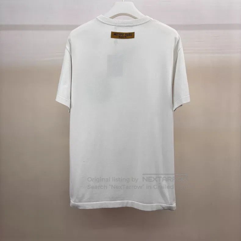 Louis Vuitton Louis Vuitton Paper airplane cartoon knit short sleeves Size US XXL / EU 58 / 5 - 2 Thumbnail