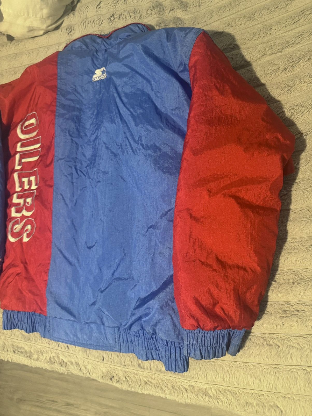 NFL houston oilers 90s vintage rare texas puffer jacket coat 80s Size US L / EU 52-54 / 3 - 22 Thumbnail
