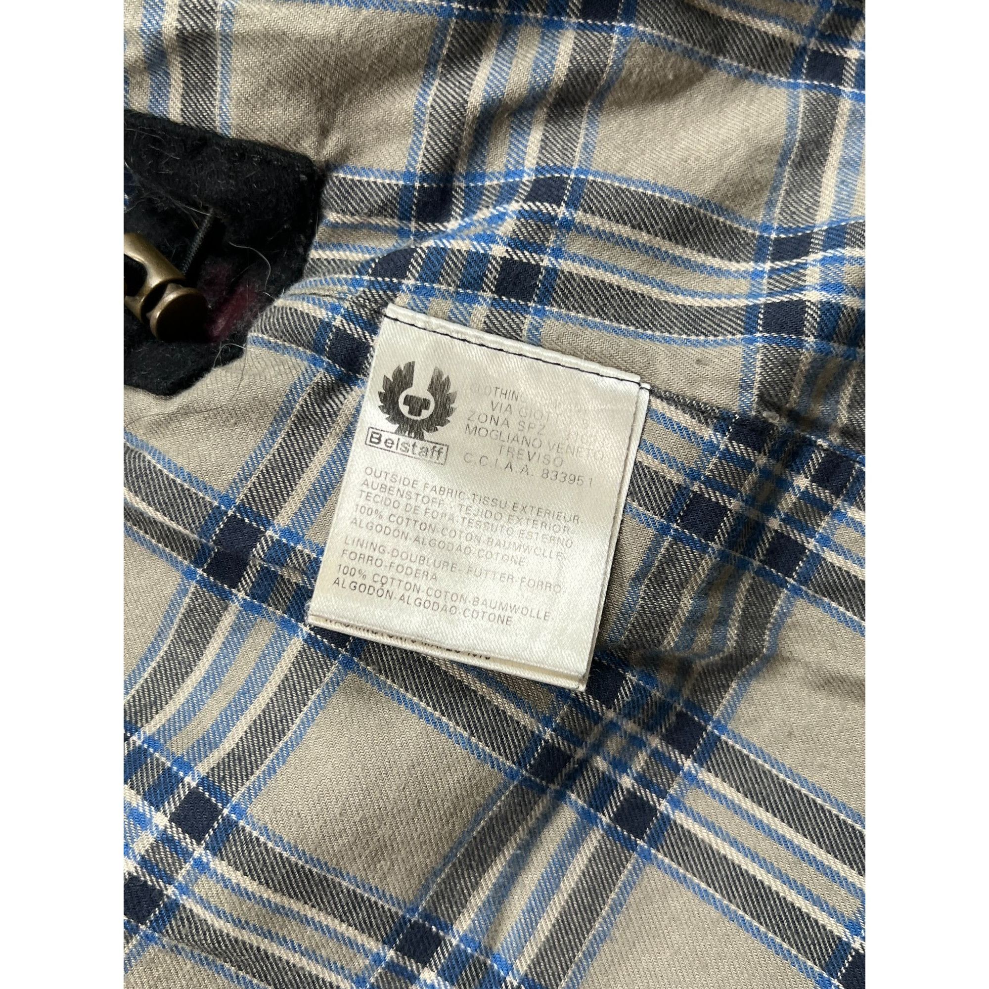 Belstaff Belstaff Waxed Jacket With Rabbit Fur Elements (Y0754) Size XL / US 12-14 / IT 48-50 - 9 Thumbnail