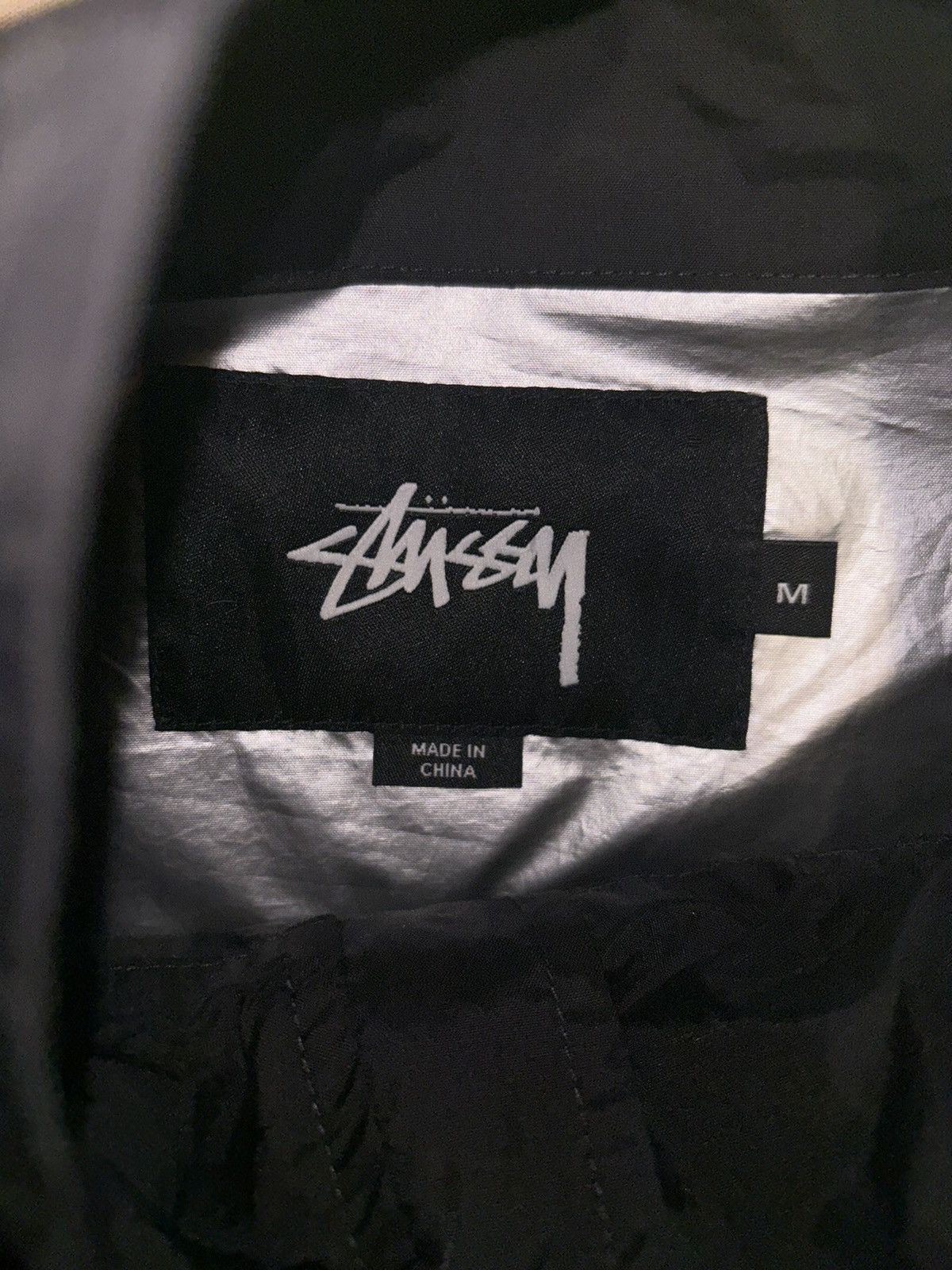 Stussy Study Nylon Warm Up Jacket Size US M / EU 48-50 / 2 - 2 Thumbnail