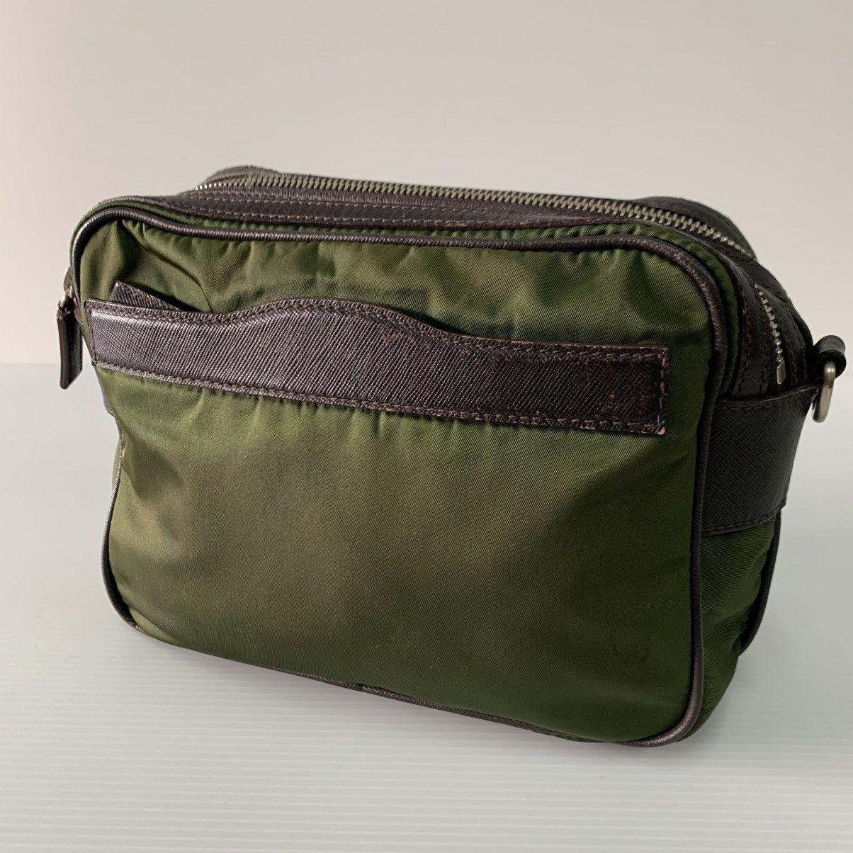 Prada Prada Nylon Clutch Sling Bag Size ONE SIZE - 3 Thumbnail