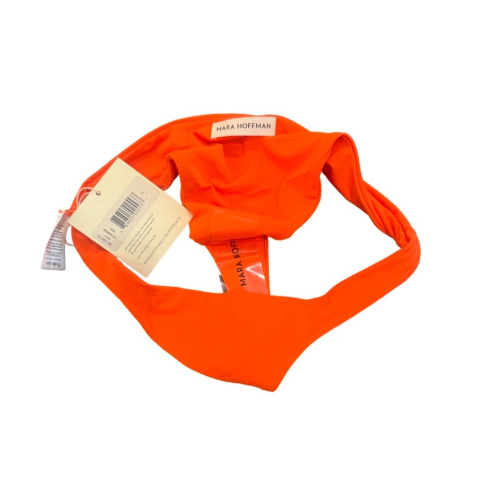 Mara Hoffman Mara Hoffman Scarlett Bikini Bottoms - Tangerine Orange Size ONE SIZE - 7 Thumbnail