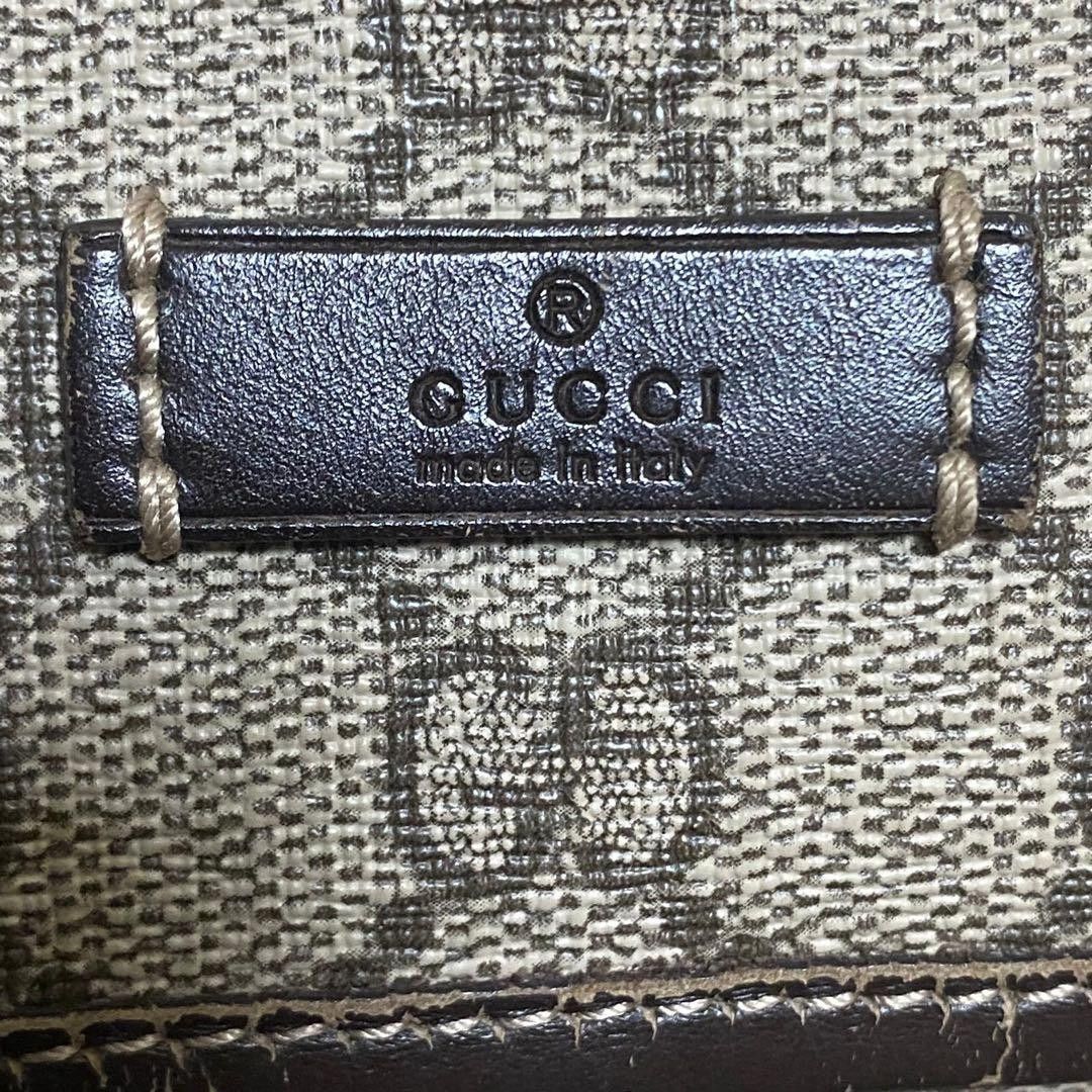 Gucci Gucci - Shoulder Bag Supreme Brown Beige Crossbody Monogram Size ONE SIZE - 10 Thumbnail