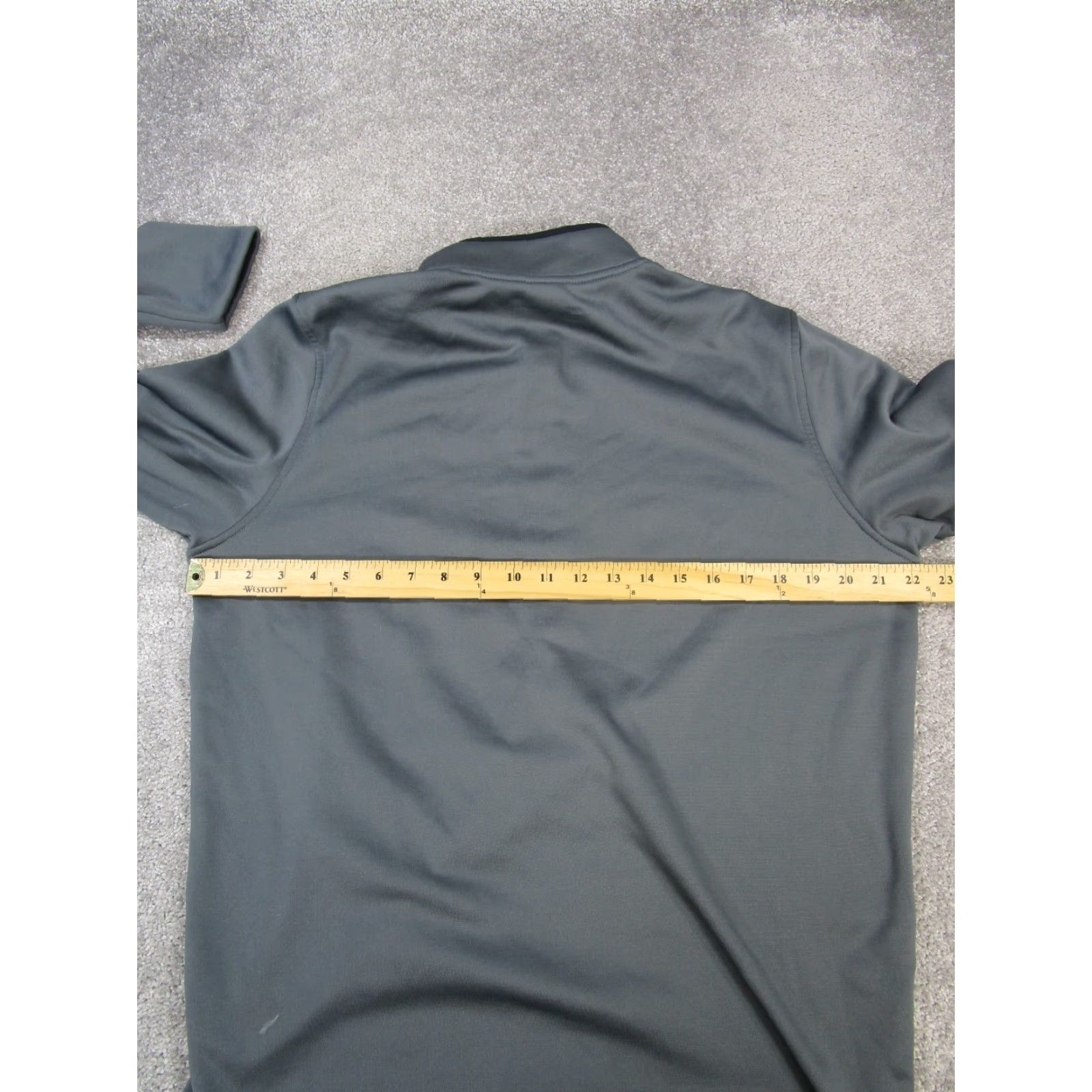 Under Armour Under Armour Jacket Mens M Gray ColdGear Running 1/4 Zip Proformance Activewear Regular Fit Baseball? Size US M / EU 48-50 / 2 - 5 Thumbnail