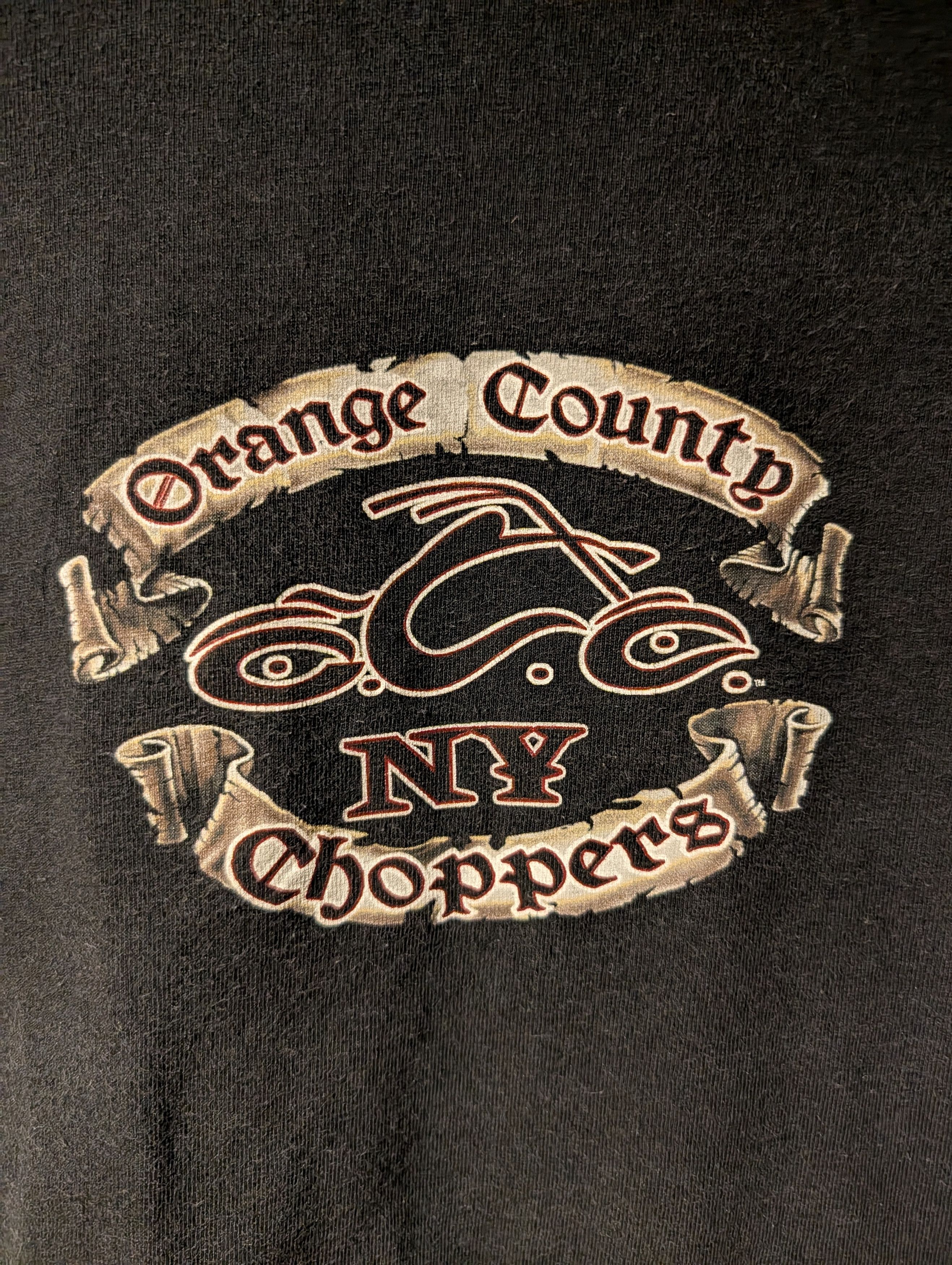 West Coast Choppers Vintage Y2K Orange County Choppers Motorcycle T-Shirt Size US L / EU 52-54 / 3 - 7 Thumbnail