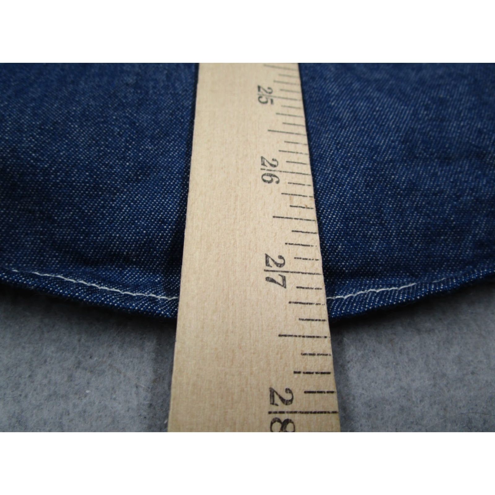 United Arrows United Arrows Shirt Mens Medium Blue Denim Button Up Workwear Made in USA Size US M / EU 48-50 / 2 - 6 Thumbnail