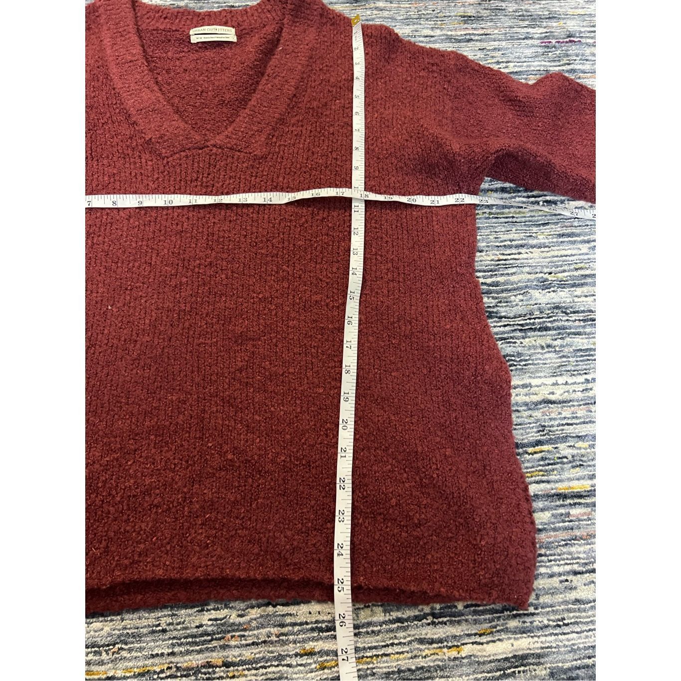 Urban Outfitters Urban Outfitters Women Sweater Oversized Pullover Knit burgu Size M / US 6-8 / IT 42-44 - 6 Thumbnail