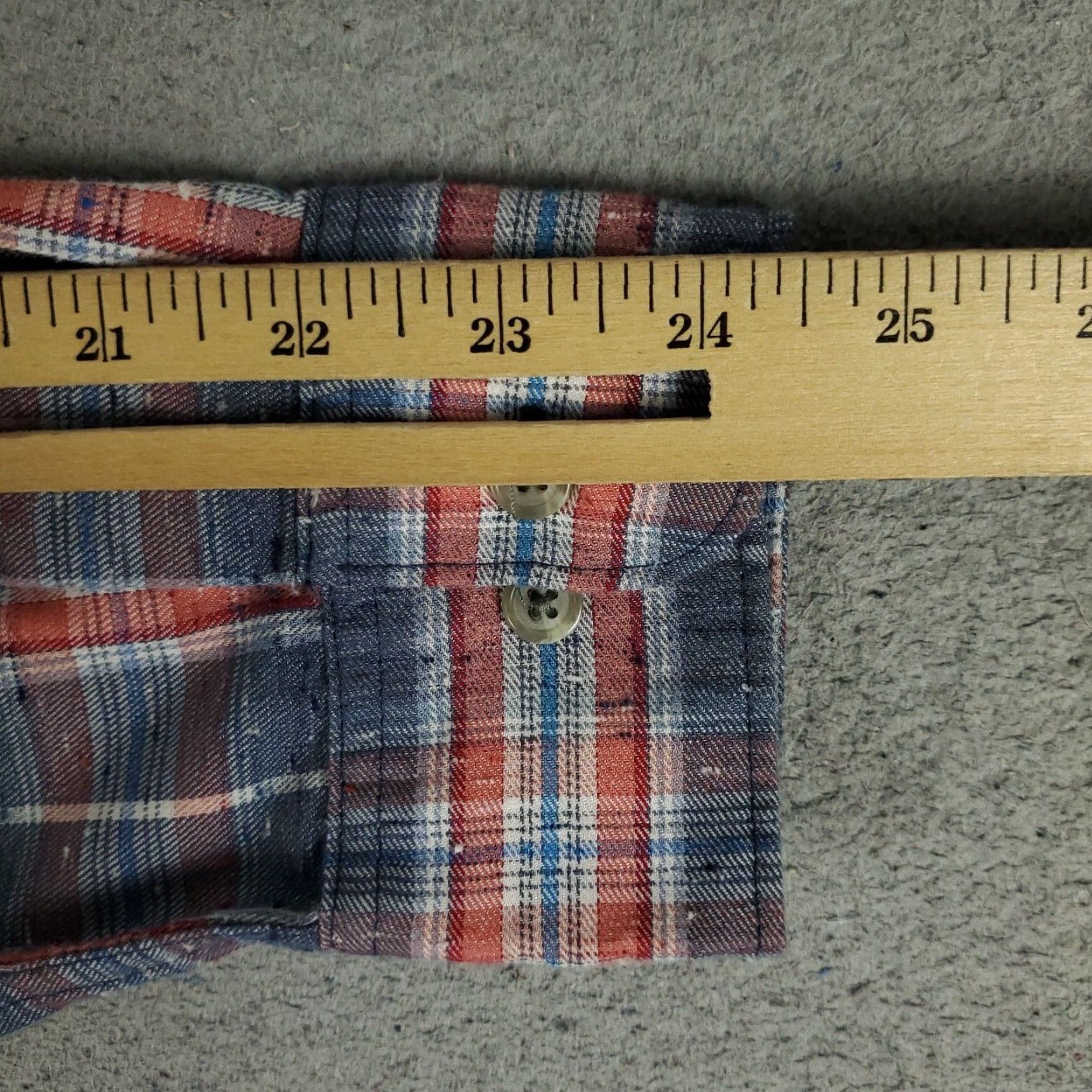 Original Penguin Original Penguin Button-Up Shirt Mens Size Small Blue Red Plaid Long Sleeve Casual Size US S / EU 44-46 / 1 - 6 Thumbnail