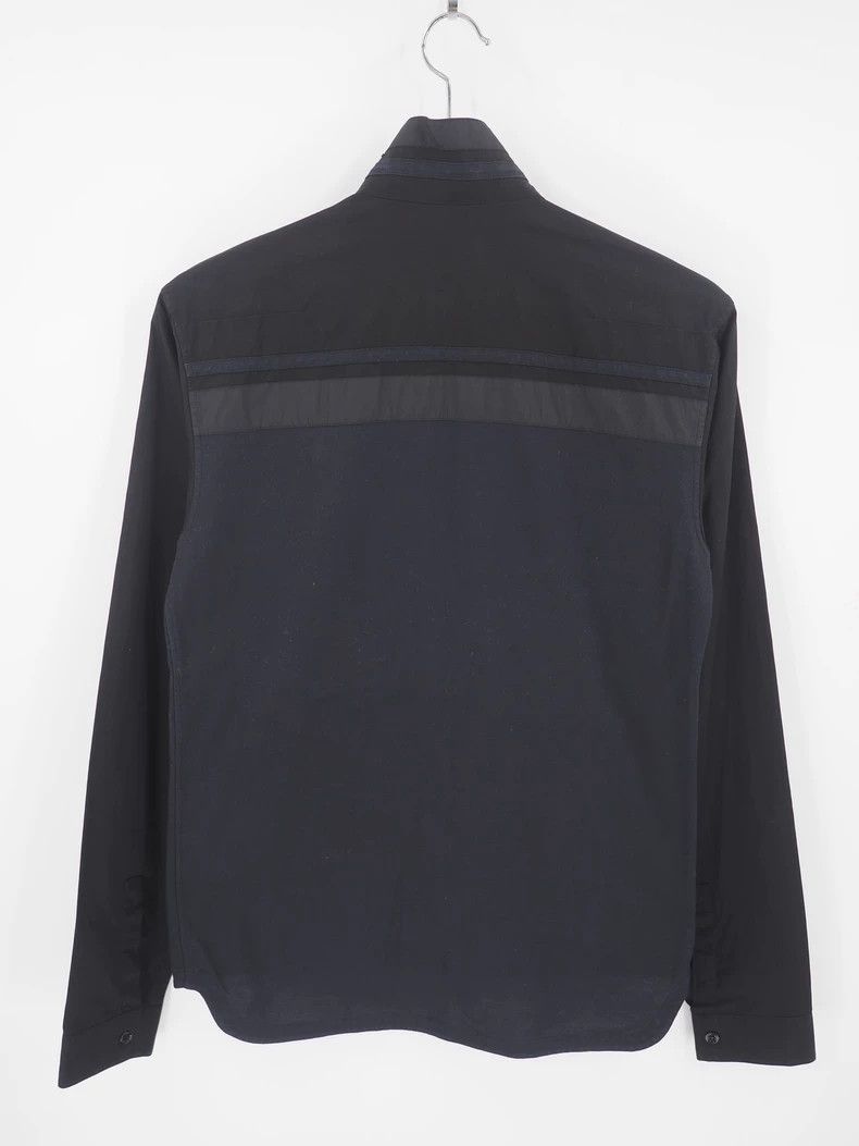 Dior DIOR size 37 Black and blue color-block shirt with standing Size US M / EU 48-50 / 2 - 2 Thumbnail