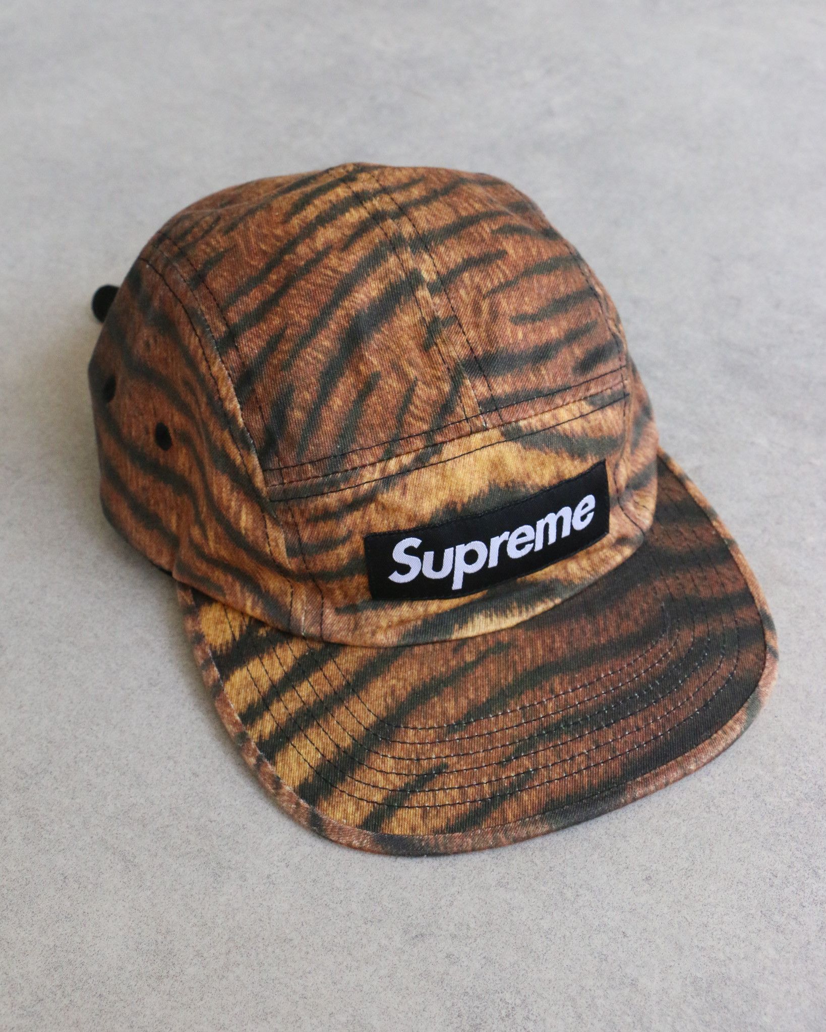 Supreme Iridescent Logo Camp Cap | Grailed