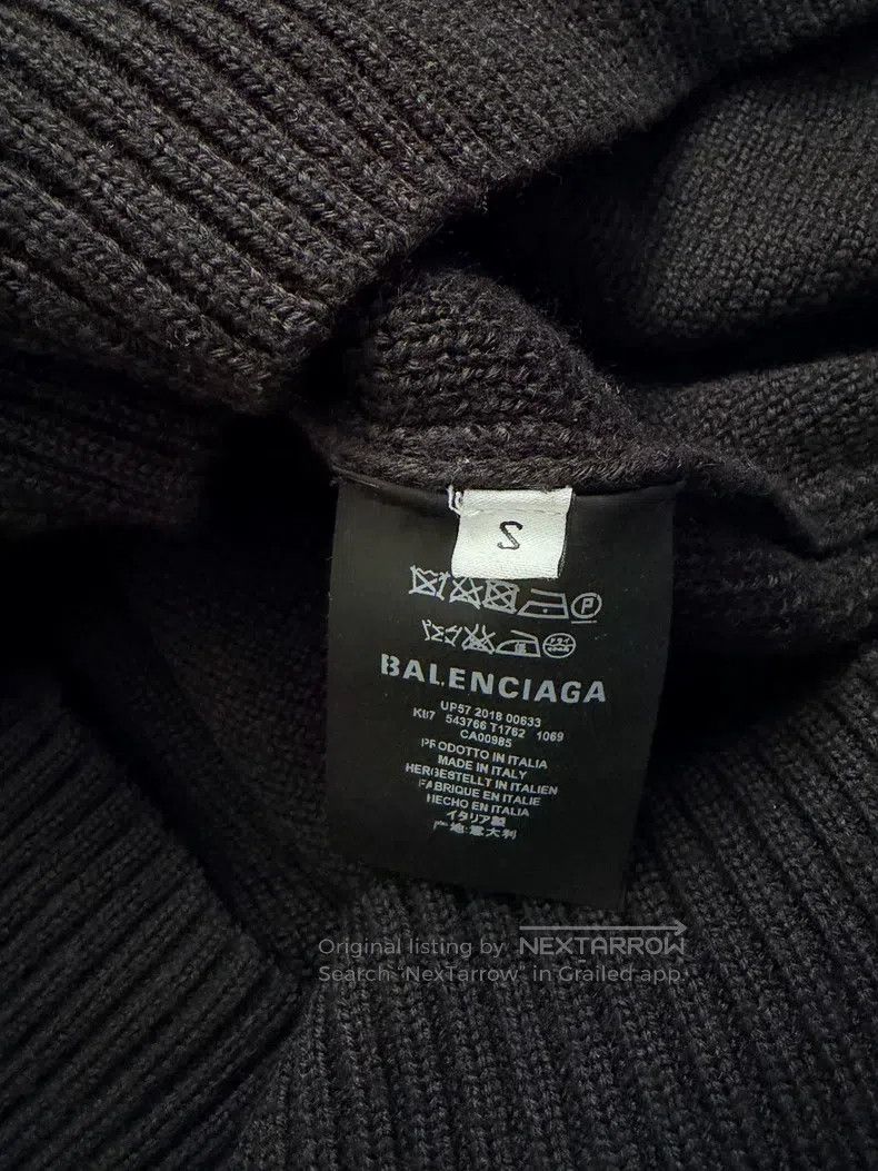 Balenciaga Balenciaga Colorful Flag Sweater Size US S / EU 44-46 / 1 - 4 Thumbnail