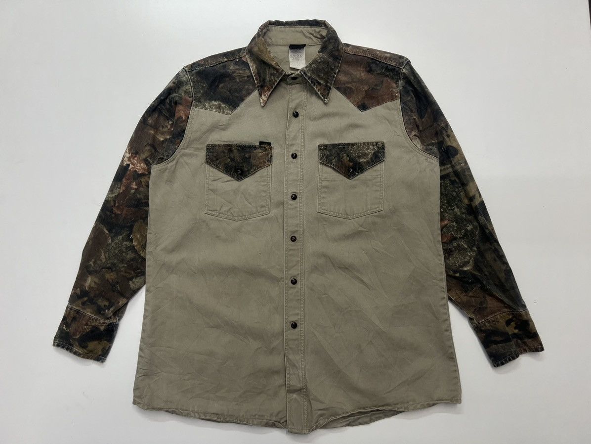 Vintage VINTAGE LAPCO PEARL SNAP BUTTON SHIRT Size US L / EU 52-54 / 3 - 1 Thumbnail