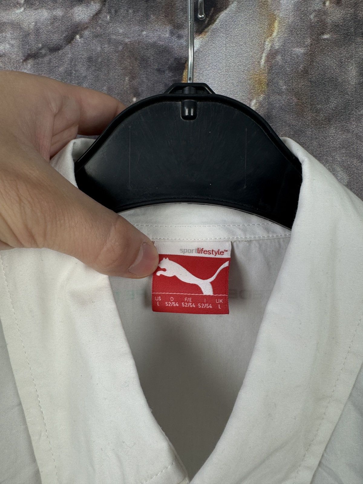 Mercedes-Benz × Puma Men’s Puma Shirt Button Up Petronas Racing Size Large Size US L / EU 52-54 / 3 - 8 Thumbnail