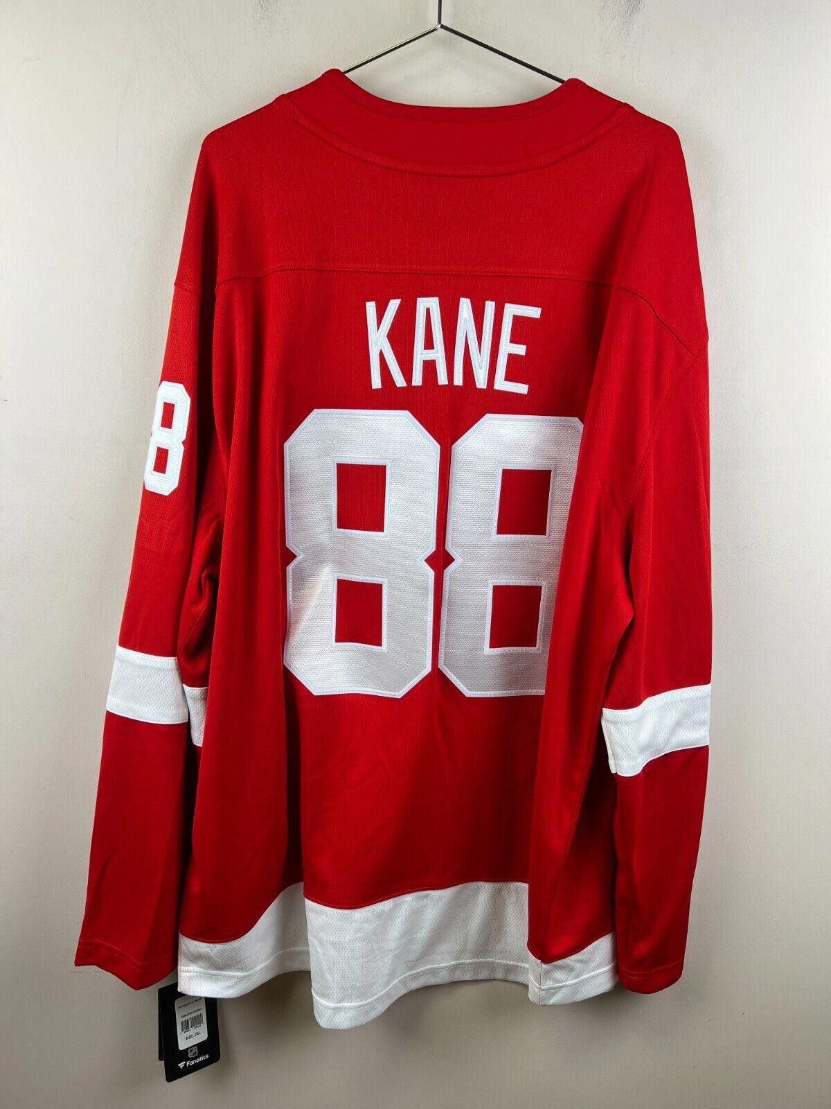 NHL Fanatics NHL Patrick Kane #88 Detroit Red Wings Home Jersey Size US XXL / EU 58 / 5 - 2 Thumbnail