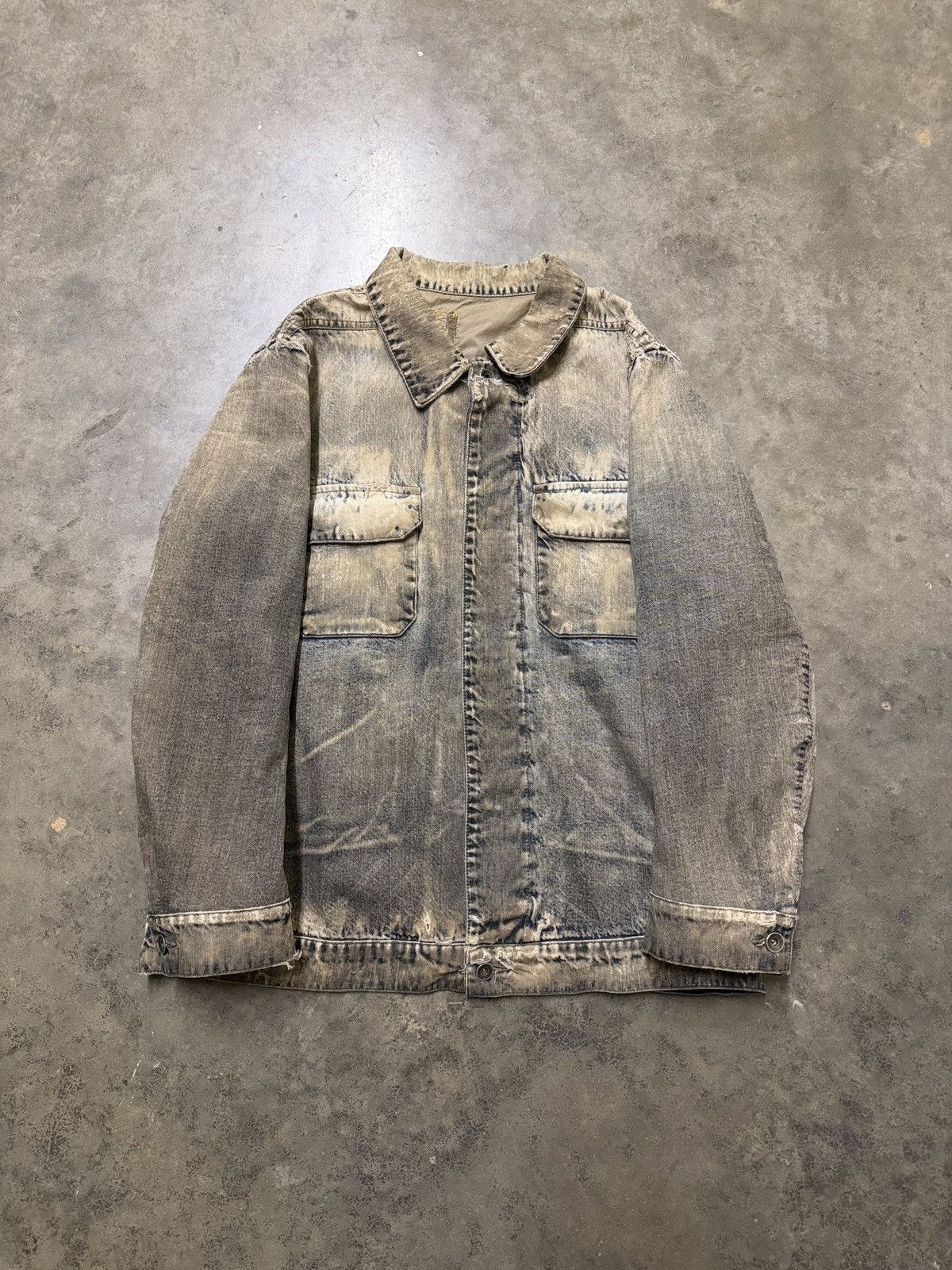 Rick Owens Rick Owens Olmar & Mirta Waxed Trucker Jacket | Grailed