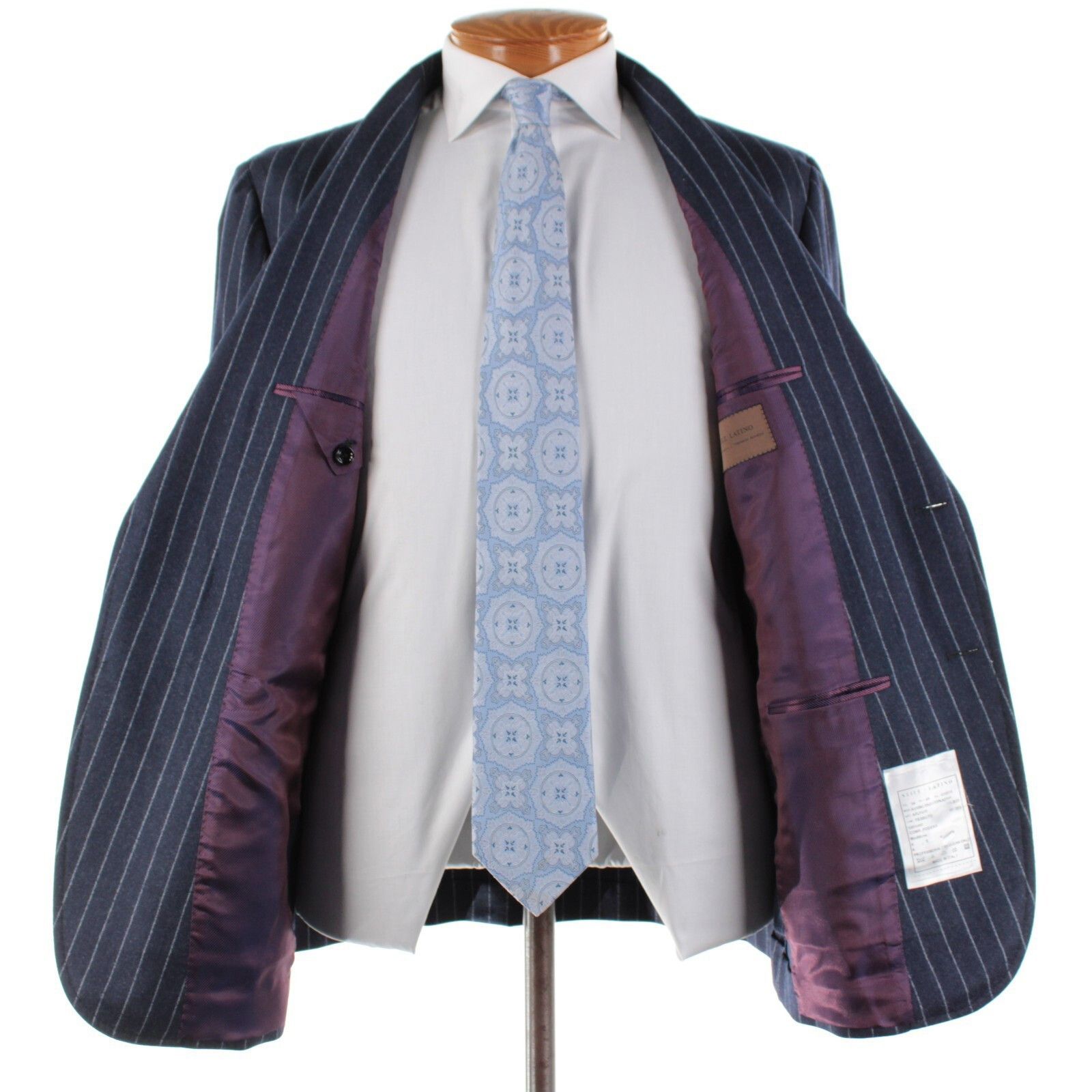 Other Stile Latino Suit Size US 44 Regular in Blue Size 44R - 7 Thumbnail
