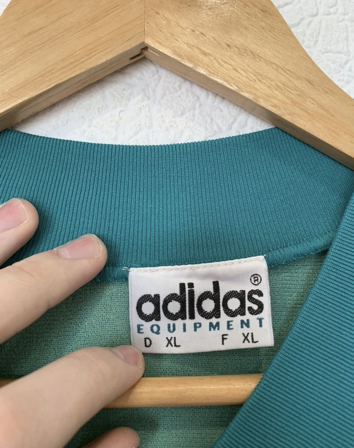 Vintage VINTAGE ADIDAS EQUIPMENT 90’s FV OSCHELBRONN SOCCER JERSEY Size US XL / EU 56 / 4 - 5 Thumbnail