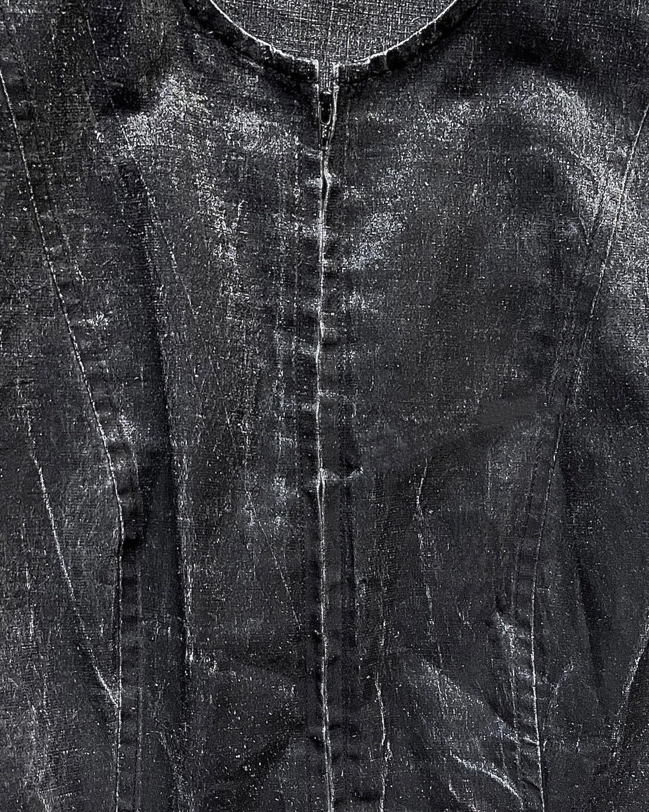 Yohji Yamamoto Yohji Yamamoto 2004SS Linen Blend Vest Size US M / EU 48-50 / 2 - 2 Thumbnail