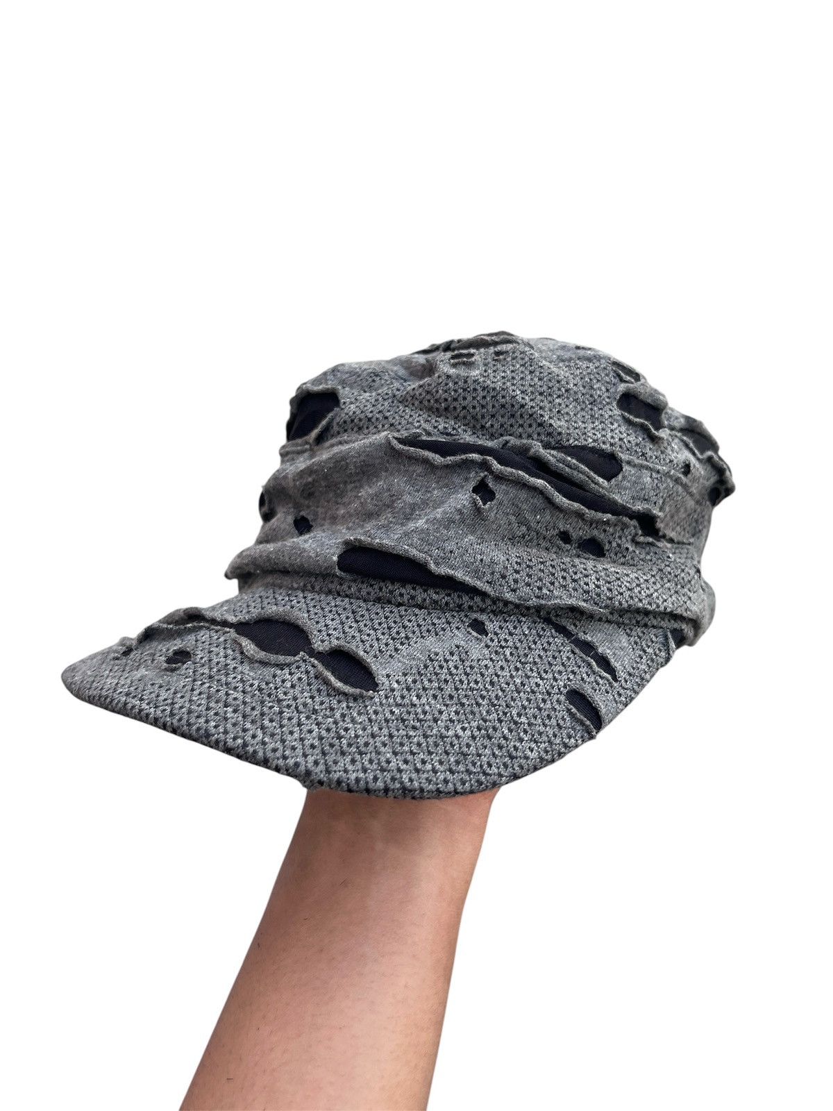 Yasuyuki Ishii Japanese Loevenich Gohtic Distressed Hat Punk Lgb Size ONE SIZE - 1 Thumbnail