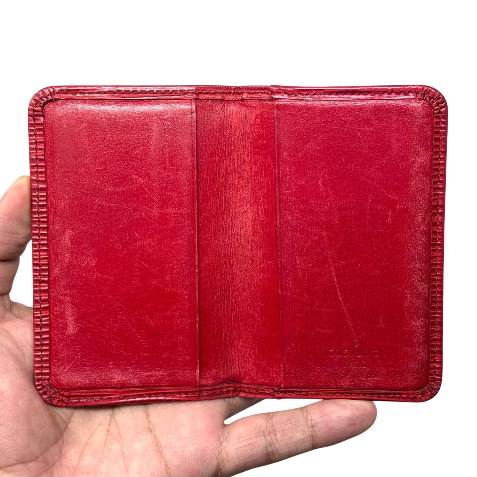 Louis Vuitton Louis Vuitton Red Bifold Wallet Size ONE SIZE - 2 Thumbnail