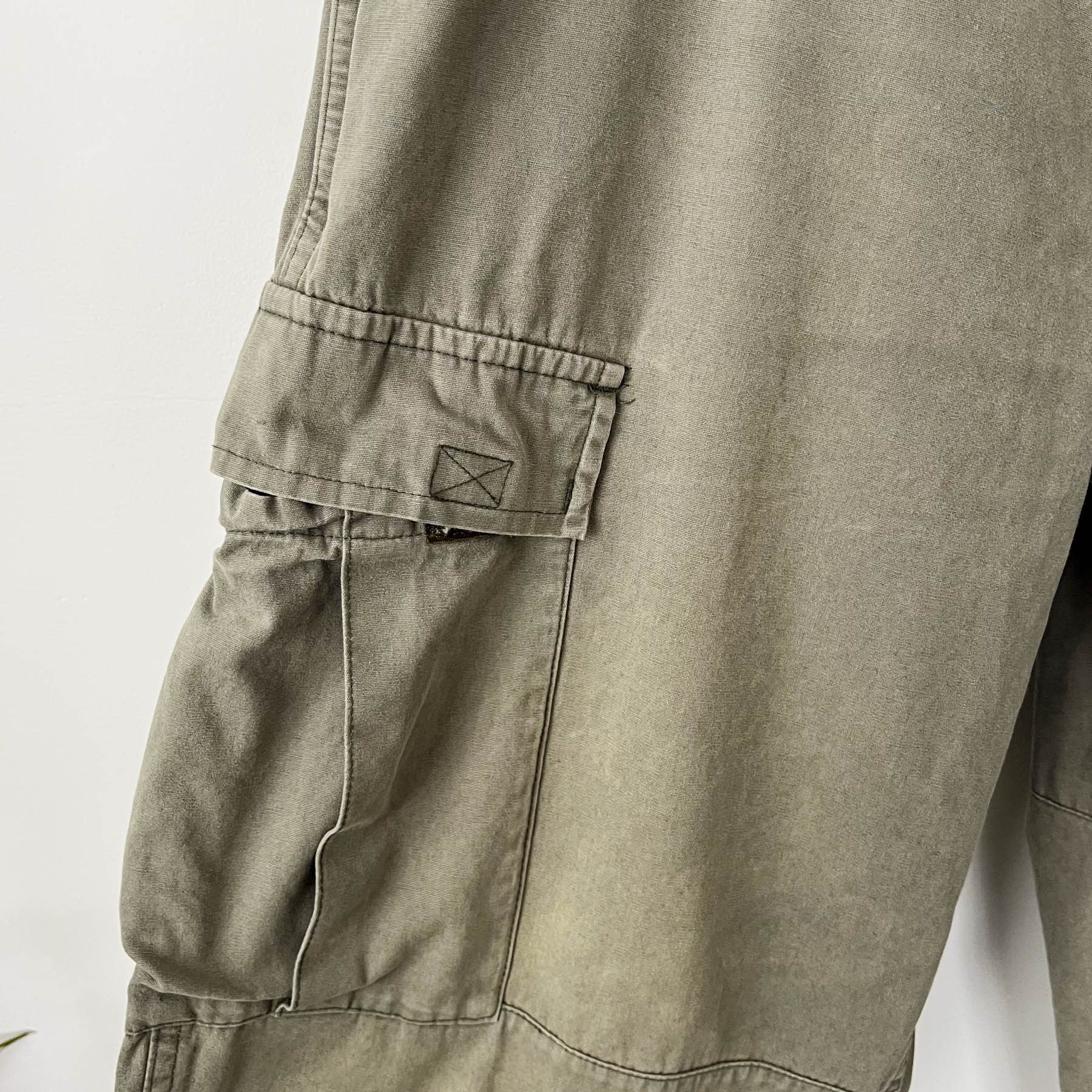 Vintage VTG Unisex Distressed Sun Faded Military Pants Made Turkey Size US 34 / EU 50 - 5 Thumbnail