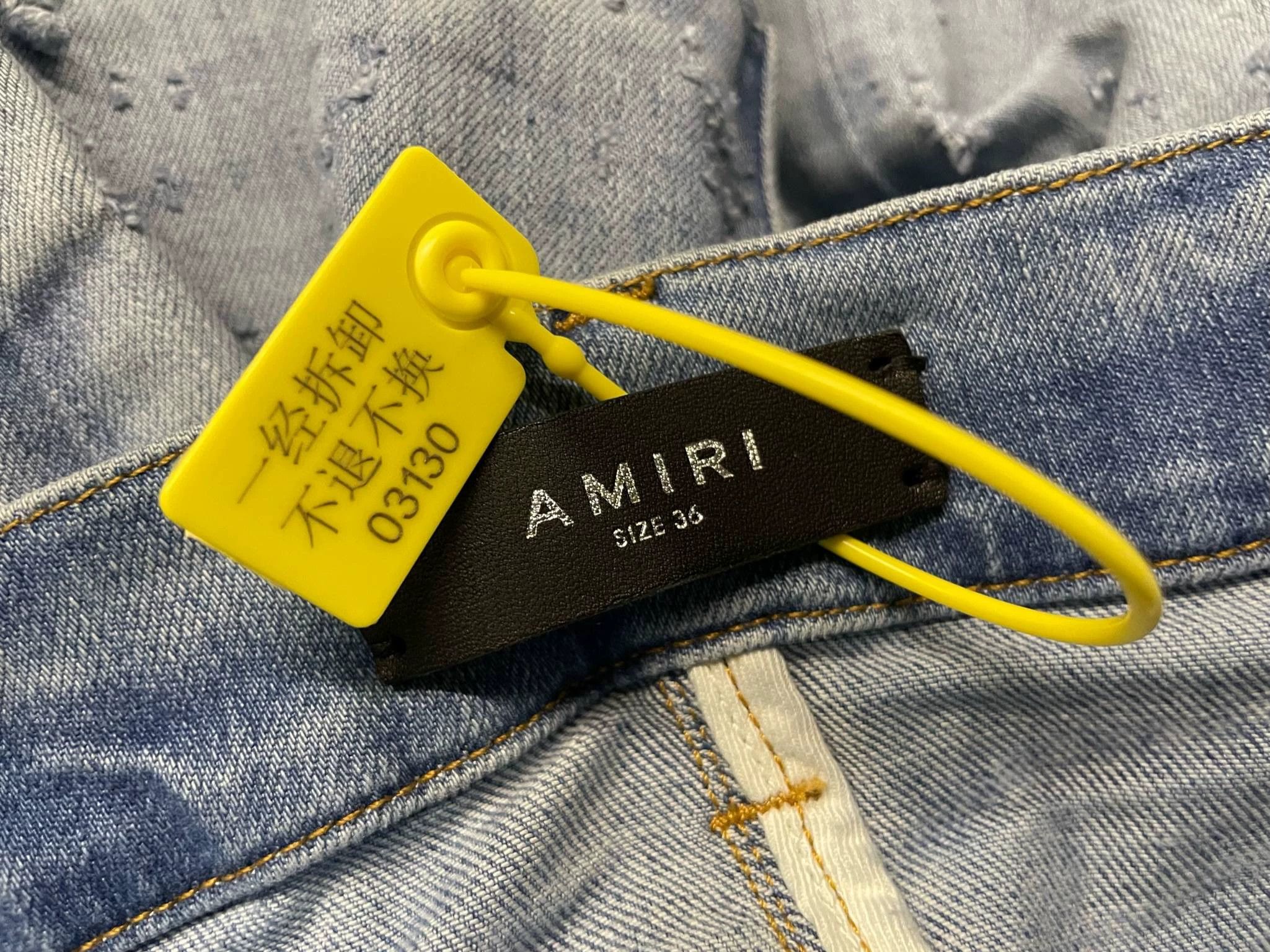 Amiri Amiri Shotgun Destroyed Jeans Size US 36 / EU 52 - 6 Thumbnail