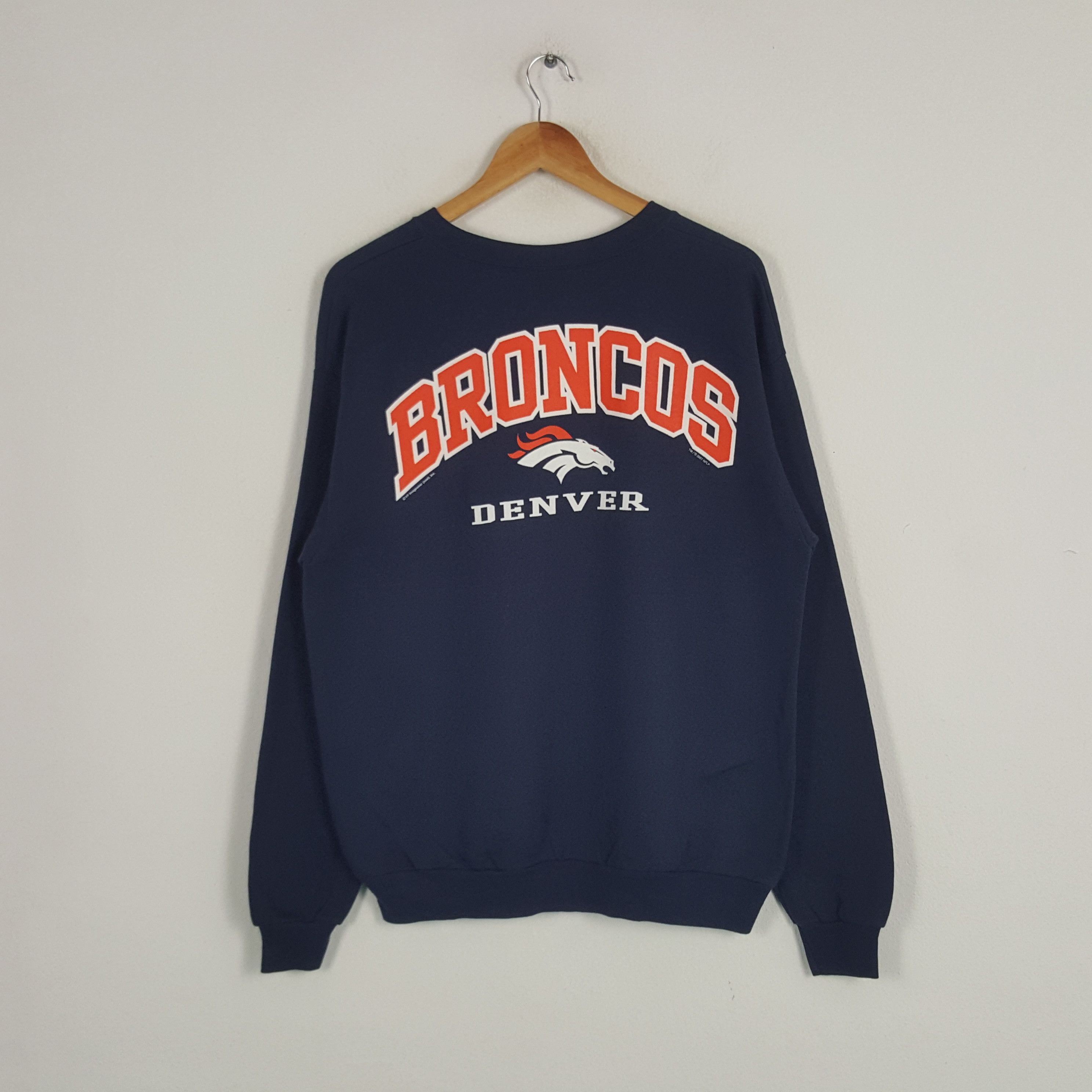 CSA × NFL × Vintage Vintage Broncos Denver American Football Team Sweatshirt Size US L / EU 52-54 / 3 - 3 Thumbnail