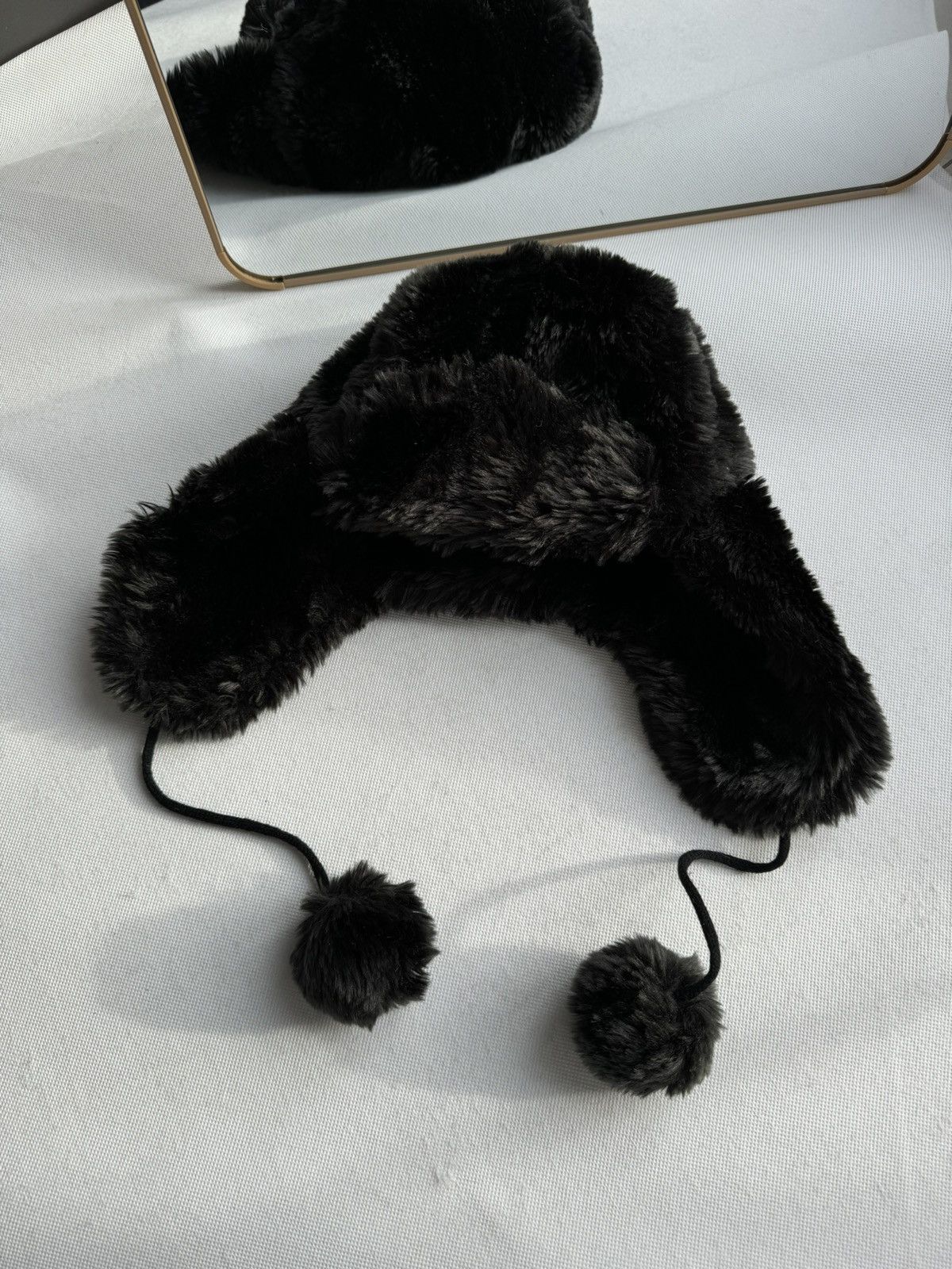 Hysteric Glamour × Japanese Brand Vintage fuzzy mohair japanese ushanka hat avant garde Size ONE SIZE - 10 Thumbnail