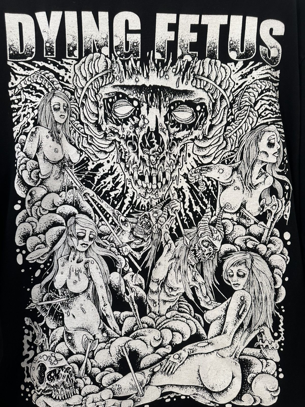 Band Tees Dying Fetus Long Sleeve Watching You Writhe In Pain Size US M / EU 48-50 / 2 - 3 Thumbnail