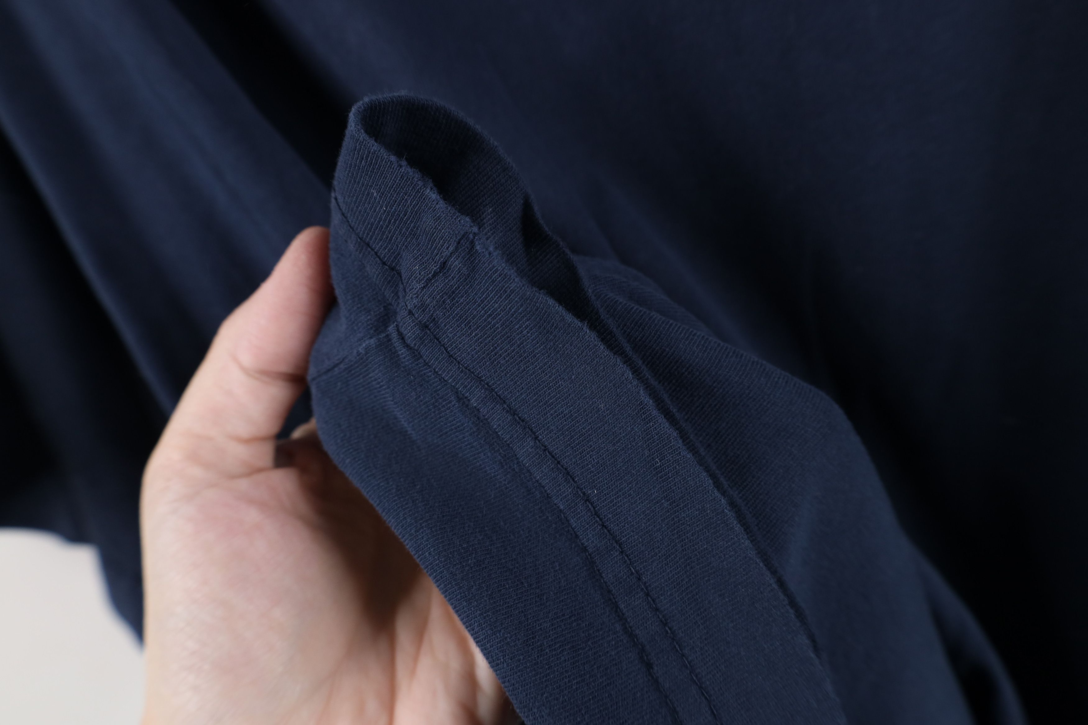 Lands' End Vintage Y2K Lands End Blank Short Sleeve T-Shirt Blue Cotton Size US XL / EU 56 / 4 - 9 Thumbnail