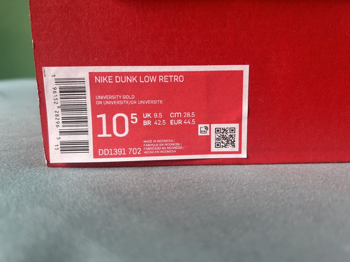 Nike Nike Dunk Low Arizona State 2022 Size US 10.5 / EU 43-44 - 6 Thumbnail