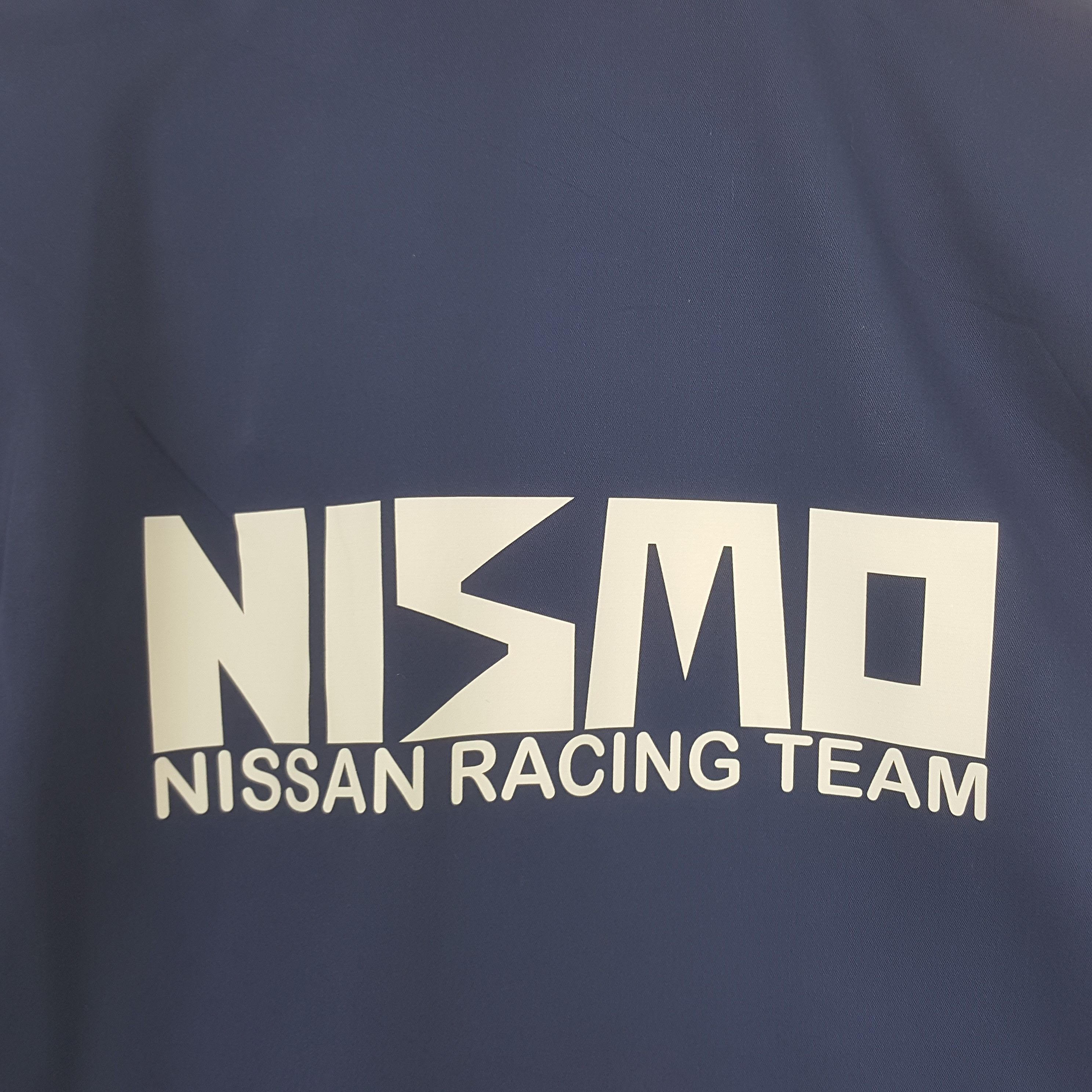 Japanese Brand × Vintage Vintage Shell x Custom Nissan Racing Team Japan Jacket Size M / US 6-8 / IT 42-44 - 2 Thumbnail